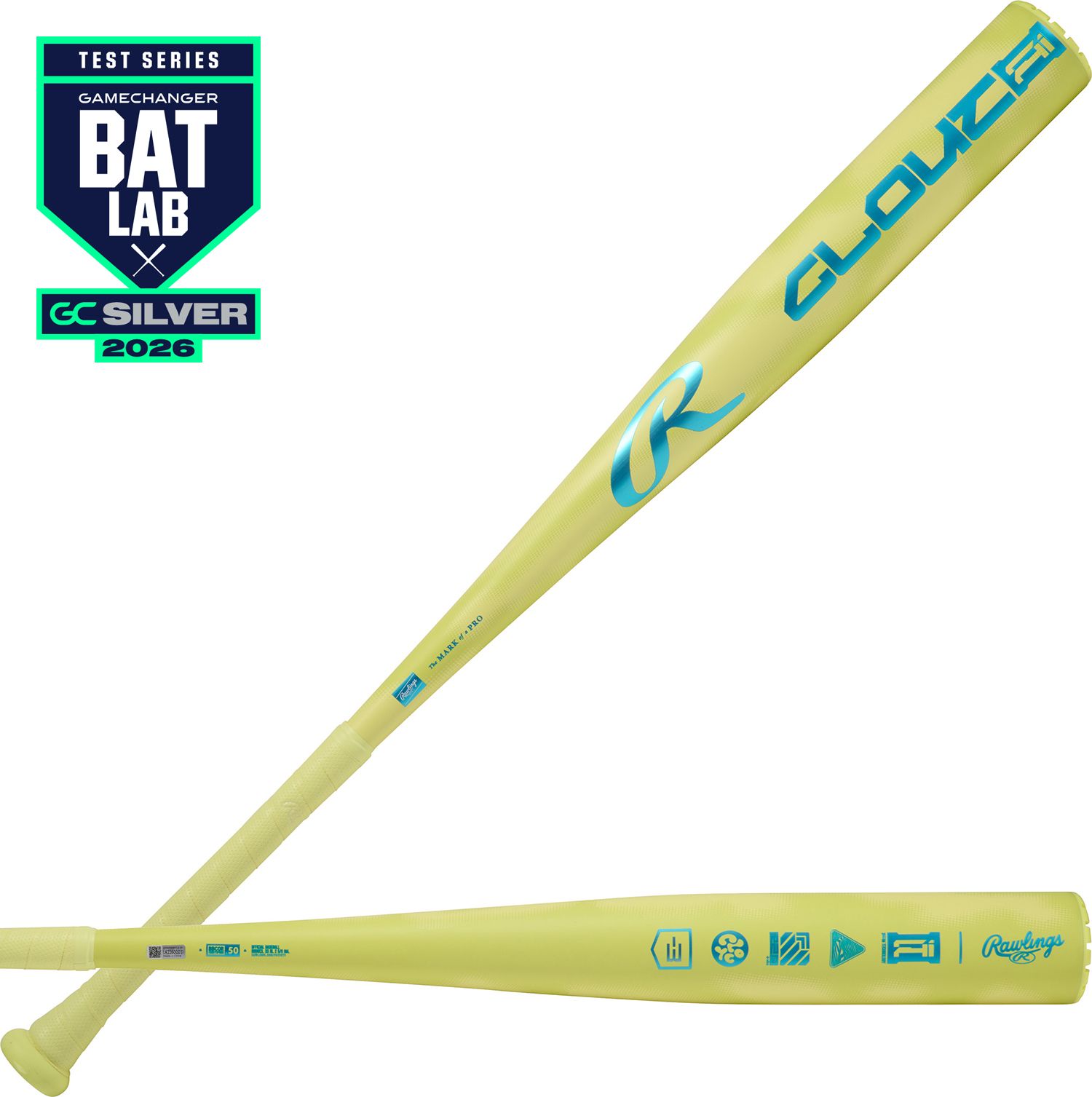 Rawlings Clout Ai BBCOR Bat 2026 (-3) | Dick's Sporting Goods