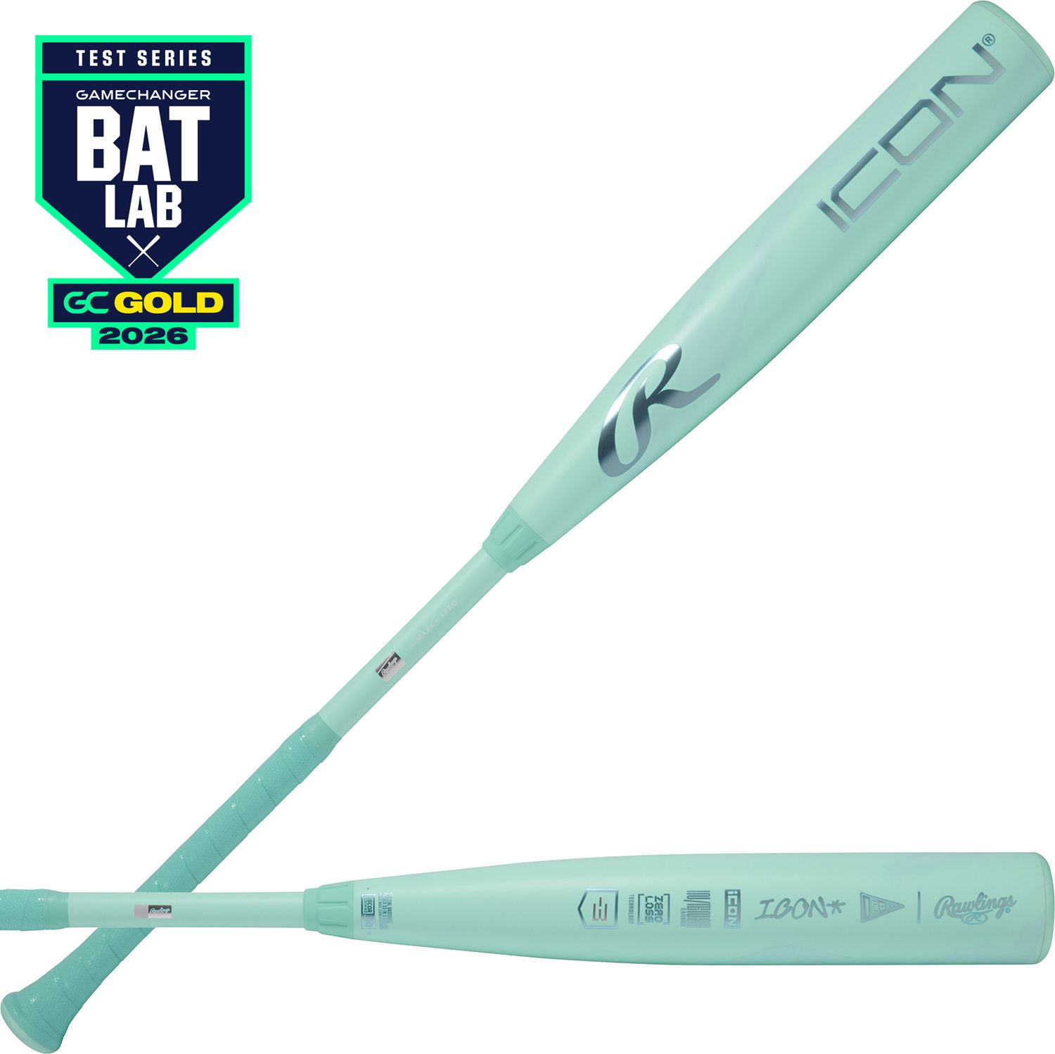 Rawlings Icon BBCOR Bat 2026 (-3) | Dick's Sporting Goods