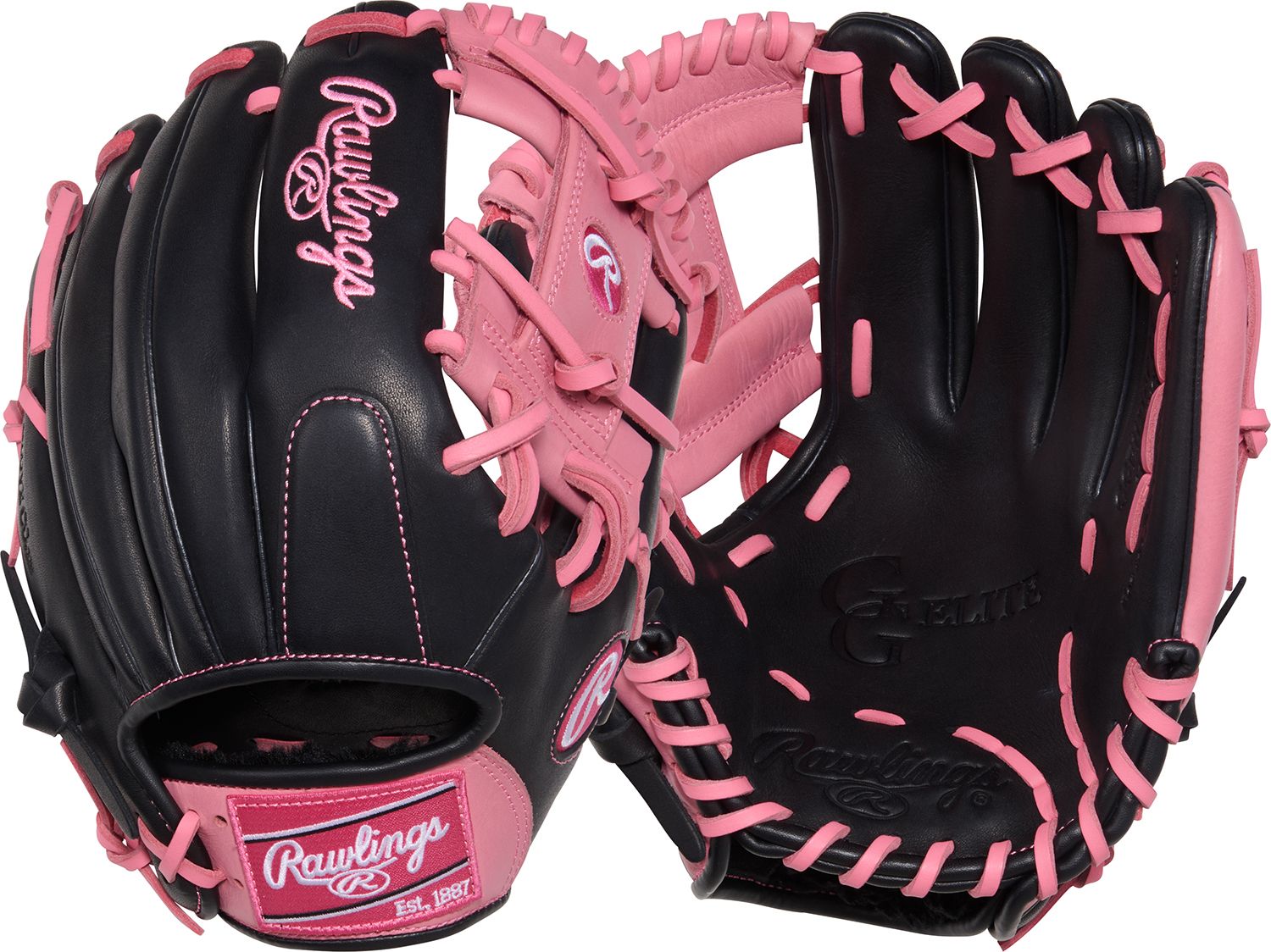 Rawlings GS6EHTL125 軟式グローブ 黒/ピンク Rawlings 11.5