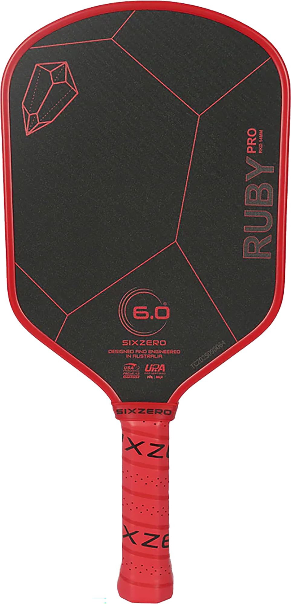 Six Zero Ruby Pro 14mm Pickleball Paddle | Dick's Sporting Goods