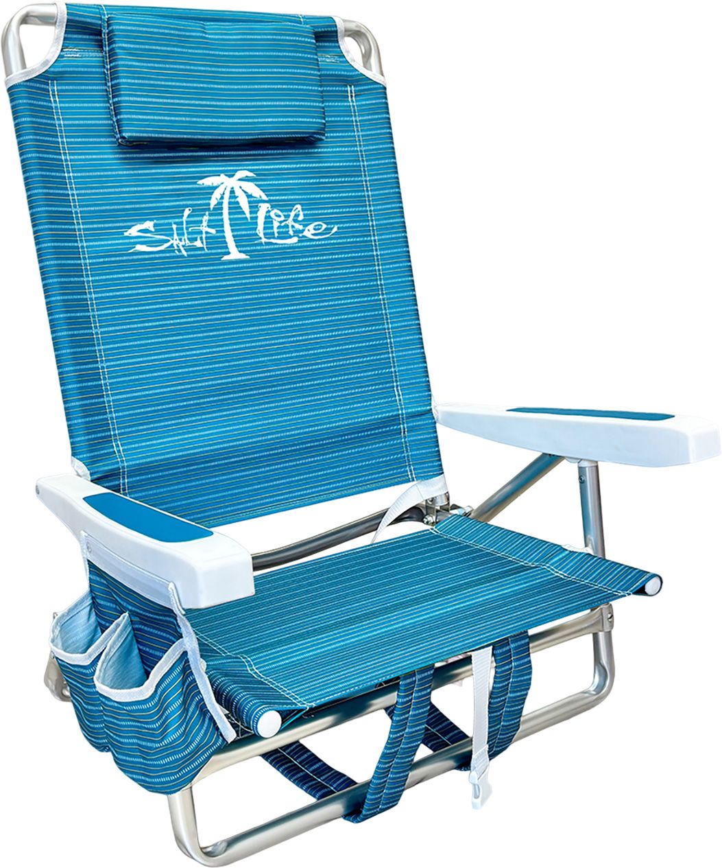 Salt Life 5-Position Deluxe Backpack Beach Chair | Dick's Sporting
