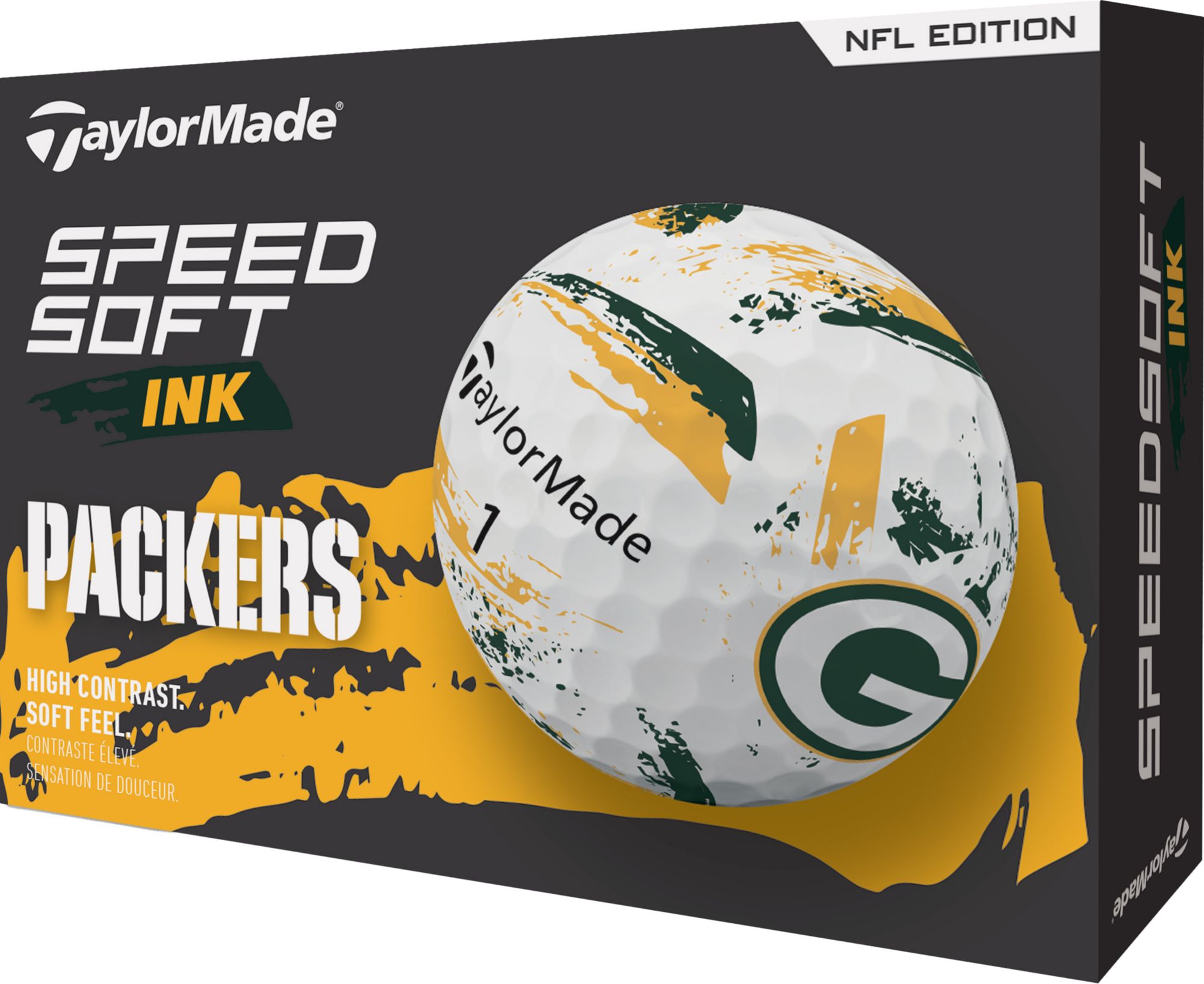 TaylorMadeクラシックロゴフーディ サイズO ジョガー サイズL set TaylorMade 2025 SpeedSoft Ink Green Bay Packers Golf Balls | Golf