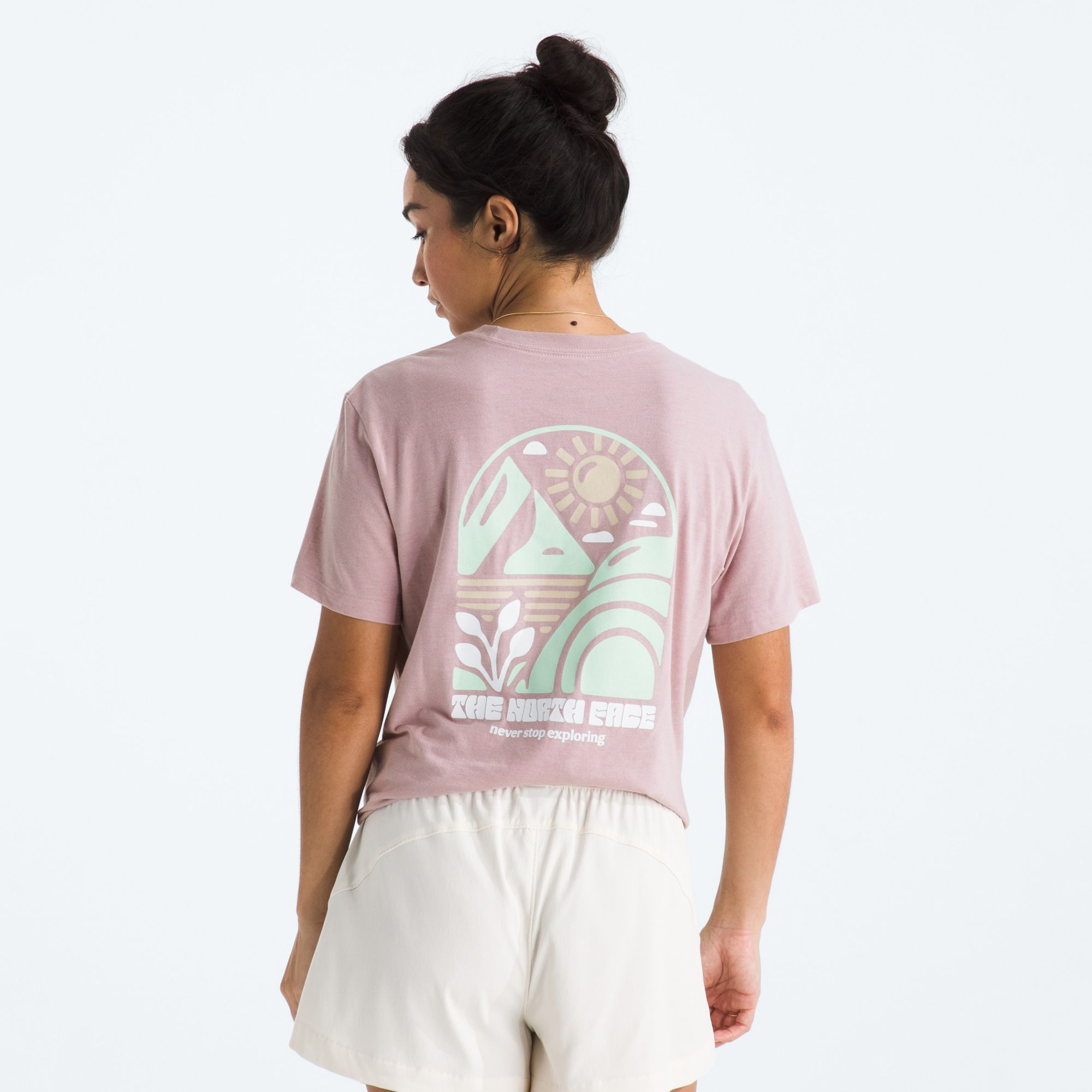 The North Face Women's Tri-Blend Sun Cutie Short-Sleeve Graphic T
