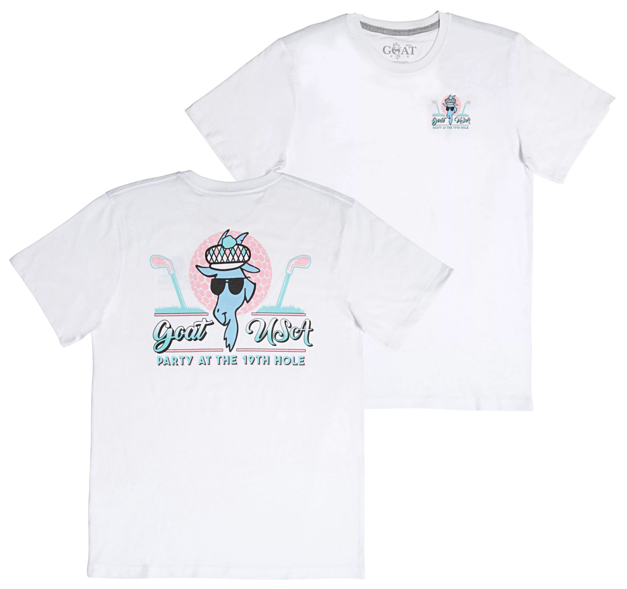 dab着用SAINT GOAT ポロシャツ タグ付き GOAT USA Adult 19th Hole Short Sleeve T-Shirt | Dick's Sporting Goods