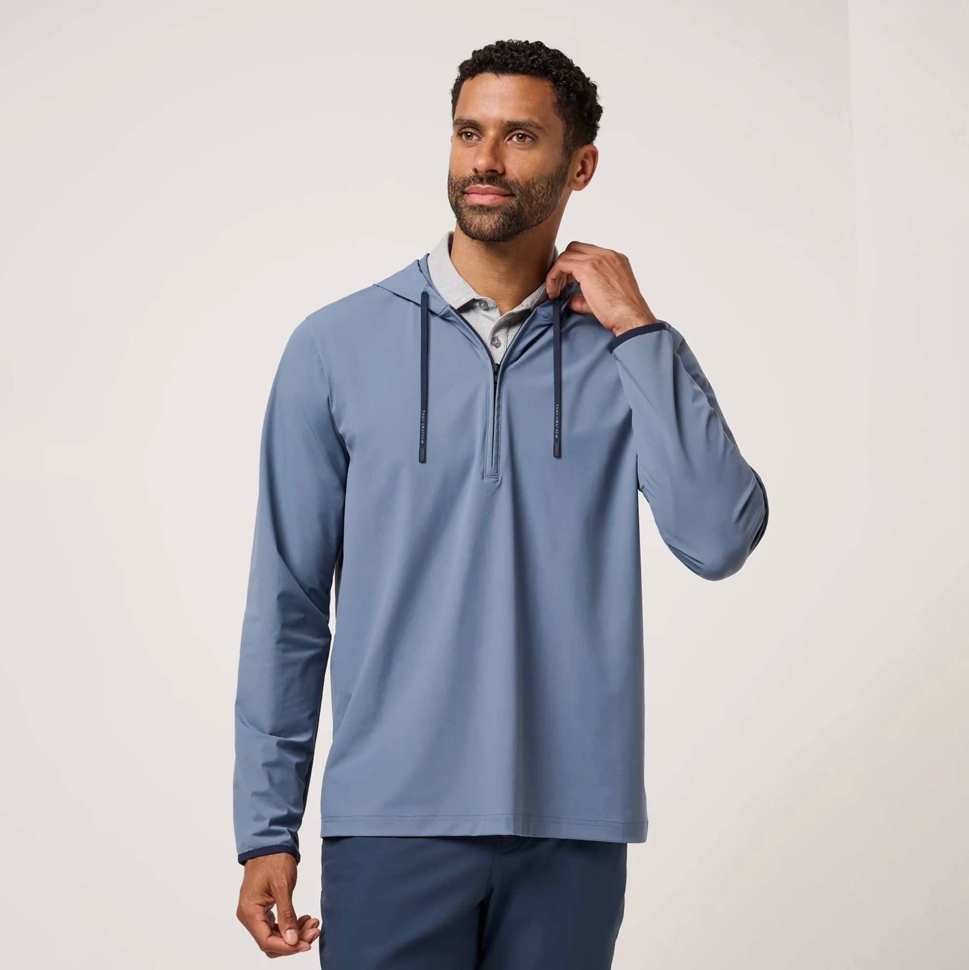 TravisMathew Men's The Hero Hour Tech Golf Hoodie | Golf Galaxy