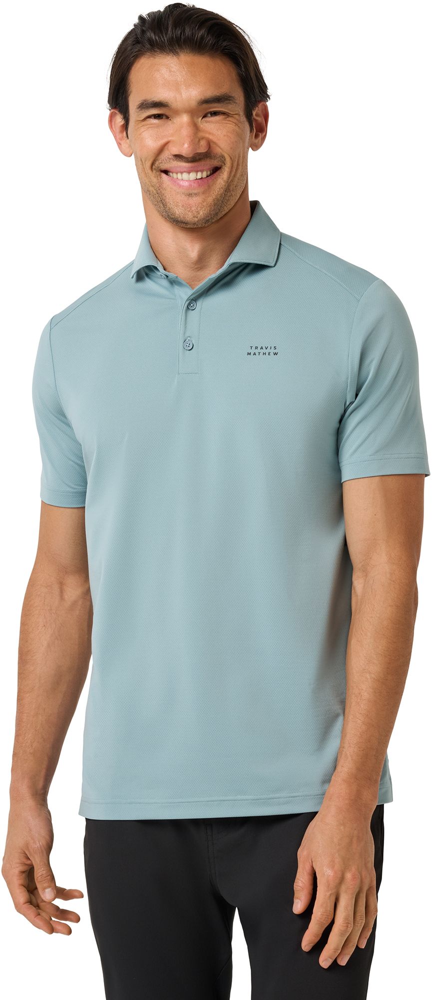 TravisMathew Men's Heater Active Golf Polo | Dick's Sporting Goods