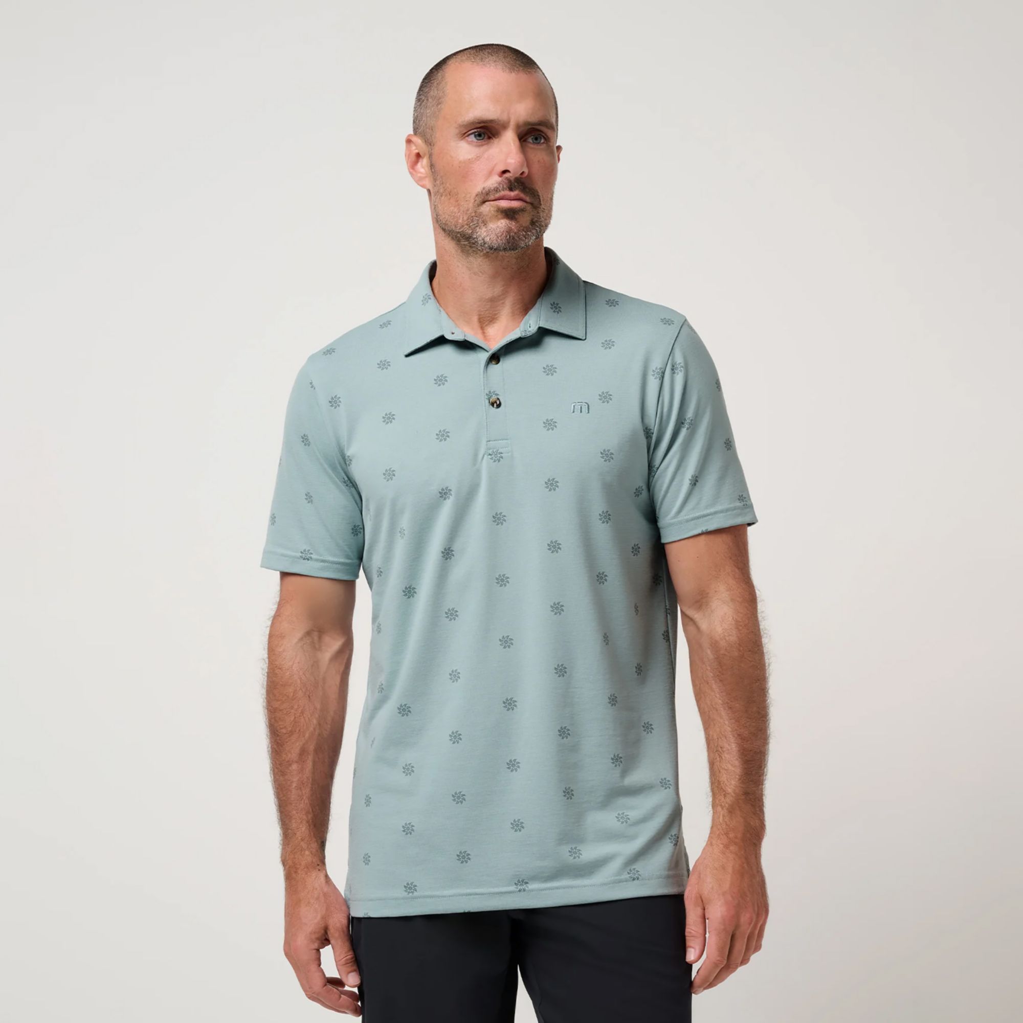 TravisMathew Men's Performance Jersey Sol Golf Polo | Golf Galaxy