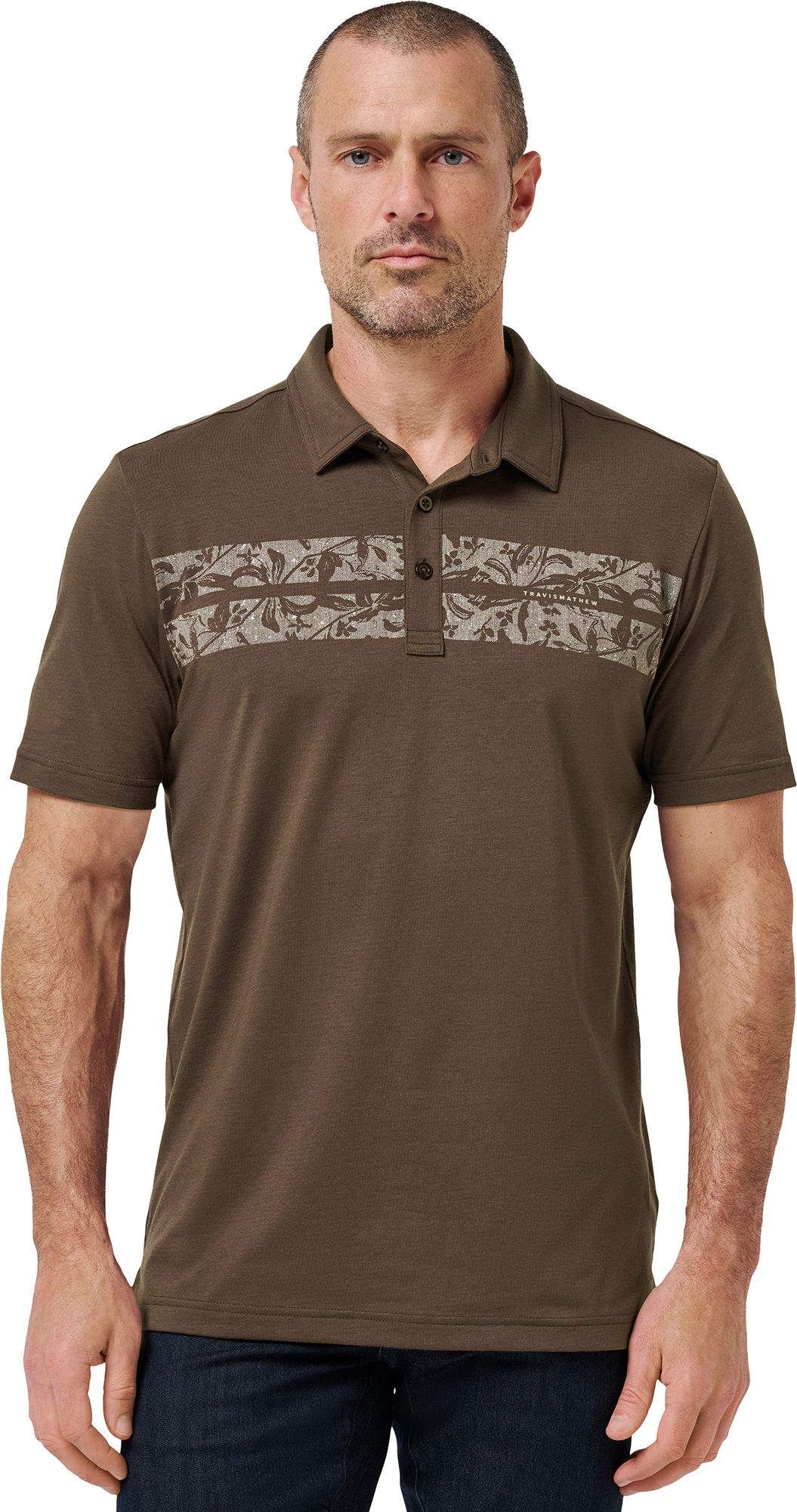 TravisMathew Men's Orchard Walk Golf Polo | Dick's Sporting Goods