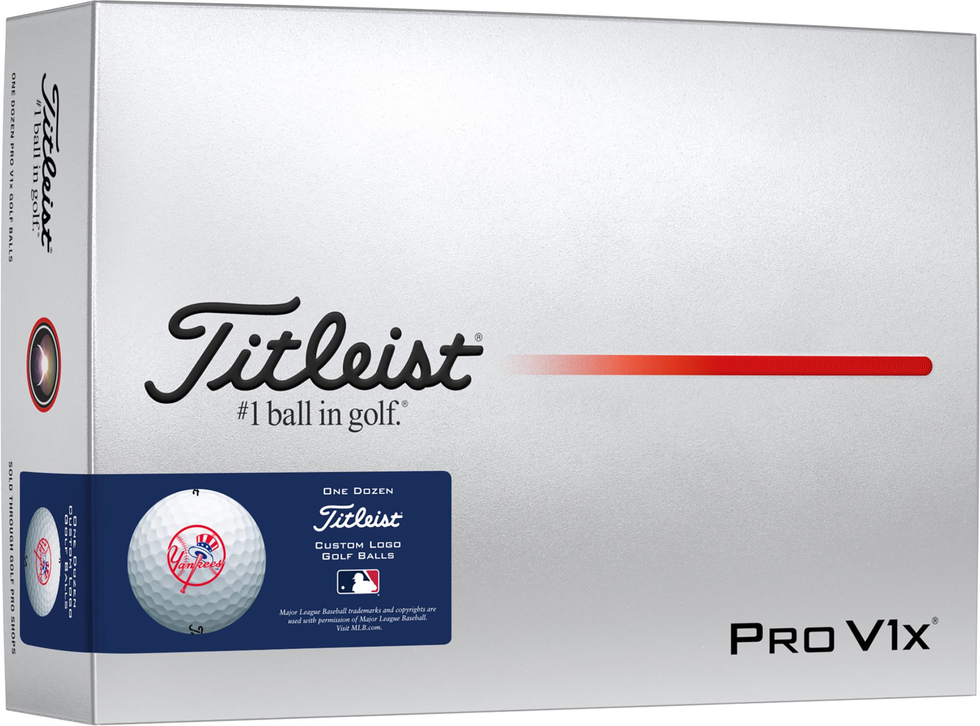 Titleist 2025 Pro V1x New York Yankees Golf Balls | Golf Galaxy