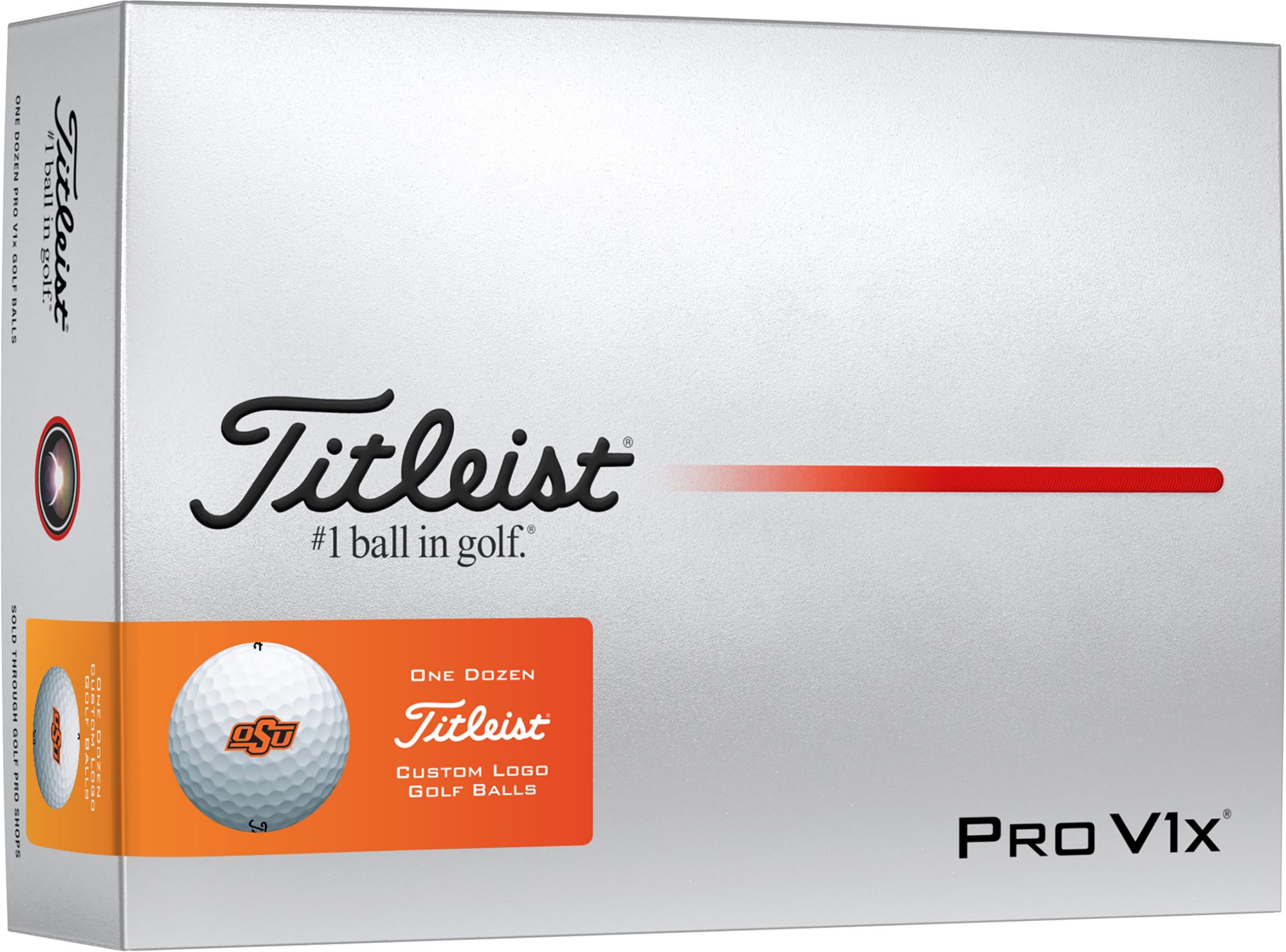 Titleist 2025 Pro V1x Oklahoma State Cowboys Golf Balls | Dick's