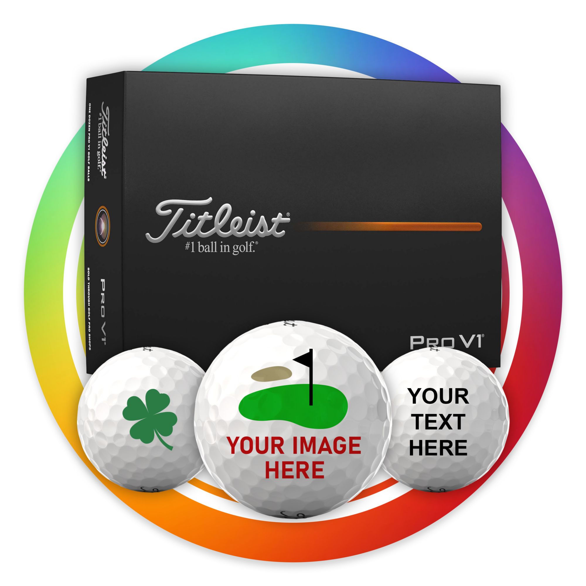 Titleist 2025 Pro V1 Personalized Golf Balls | Dick's Sporting Goods