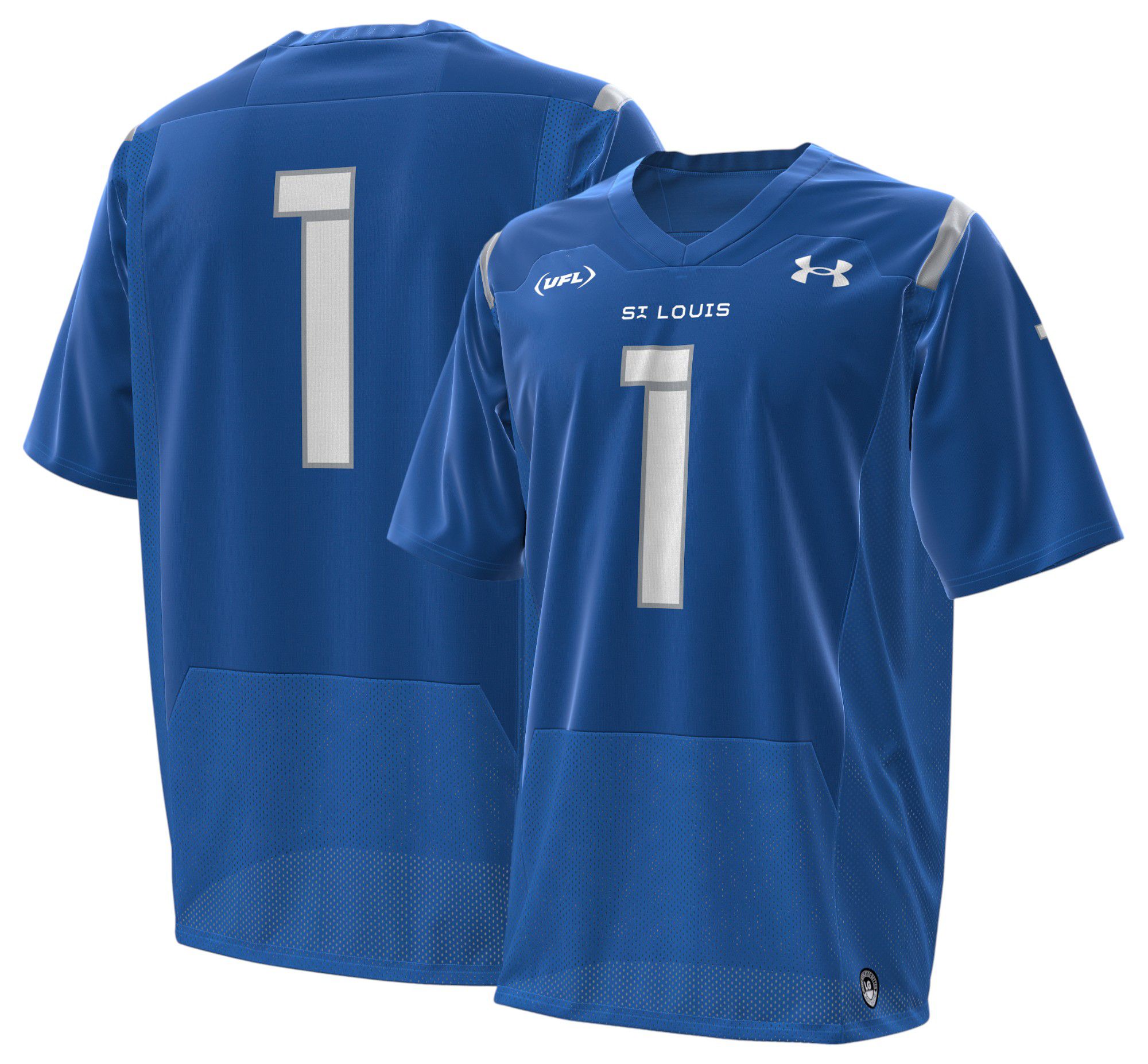 Under Armour Men's St. Louis Battlehawks Blue Replica Football