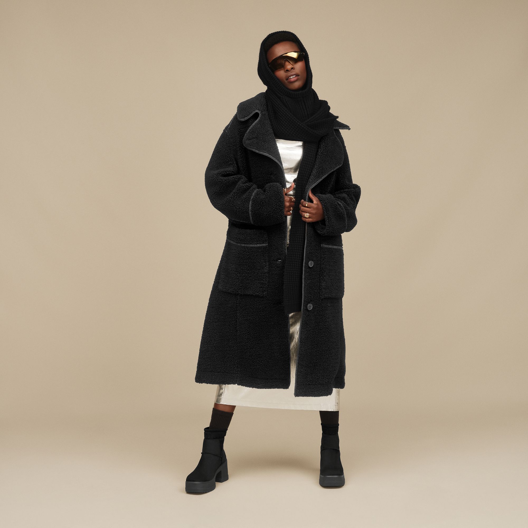 UGG Women's Sema UGGfluff Coat | Dick's Sporting Goods