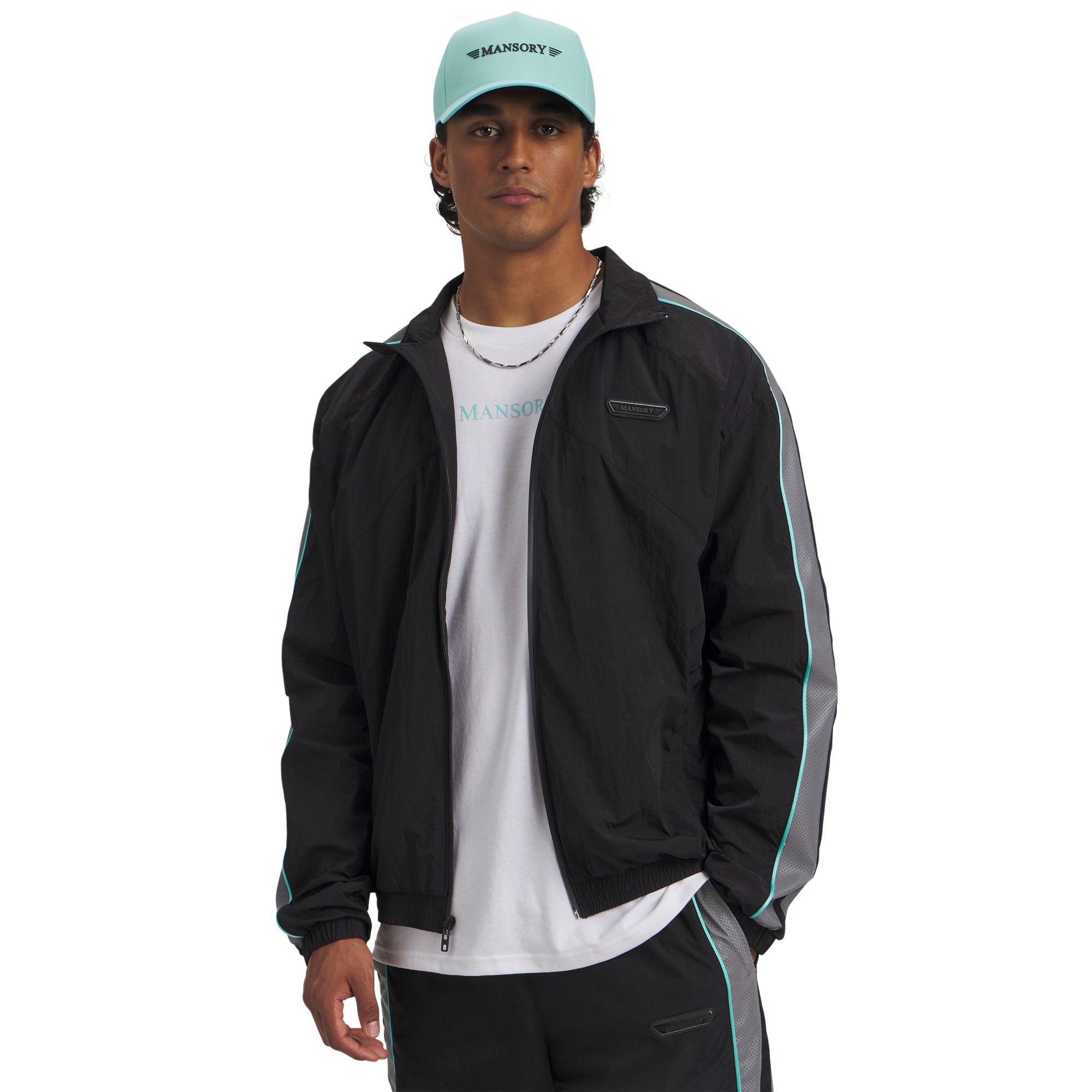 アンダーアーマー×MANSORY セットアップコラボナイロンジャケット Under Armour x Mansory Men's Icon Track Jacket | Dick's Sporting Goods