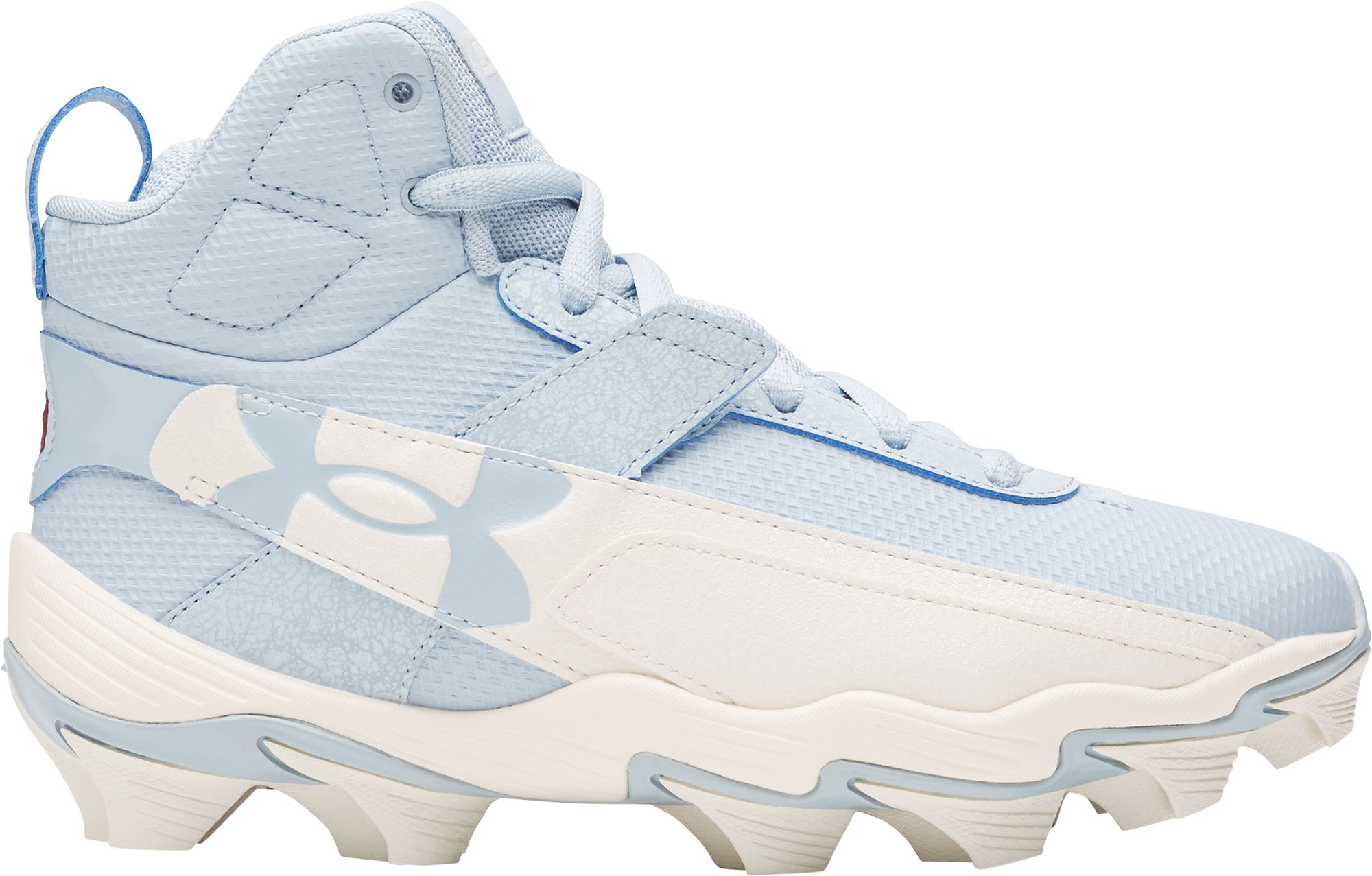 Under Armour Youth Baseball Cleats Size 11.5 Black & Blue Synthetic NEW! Under Armour Kids main image 2