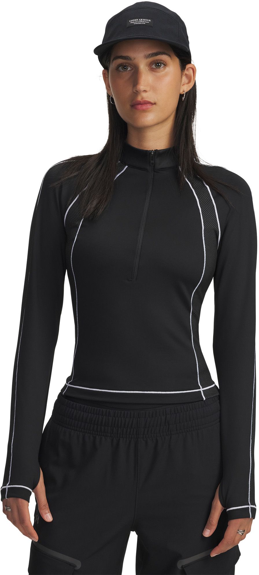 Under Armour Women's ColdGear Textured ½ Zip | Dick's Sporting Goods