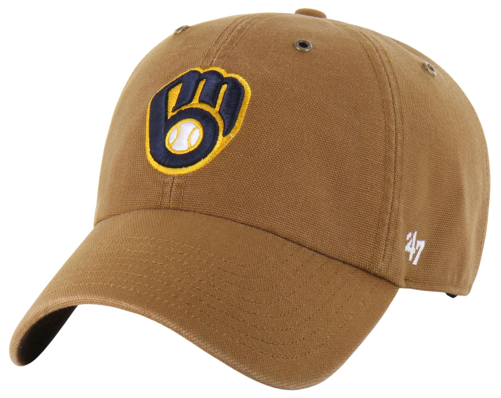 Carhartt x '47 Adult Milwaukee Brewers Brown Clean Up Adjustable