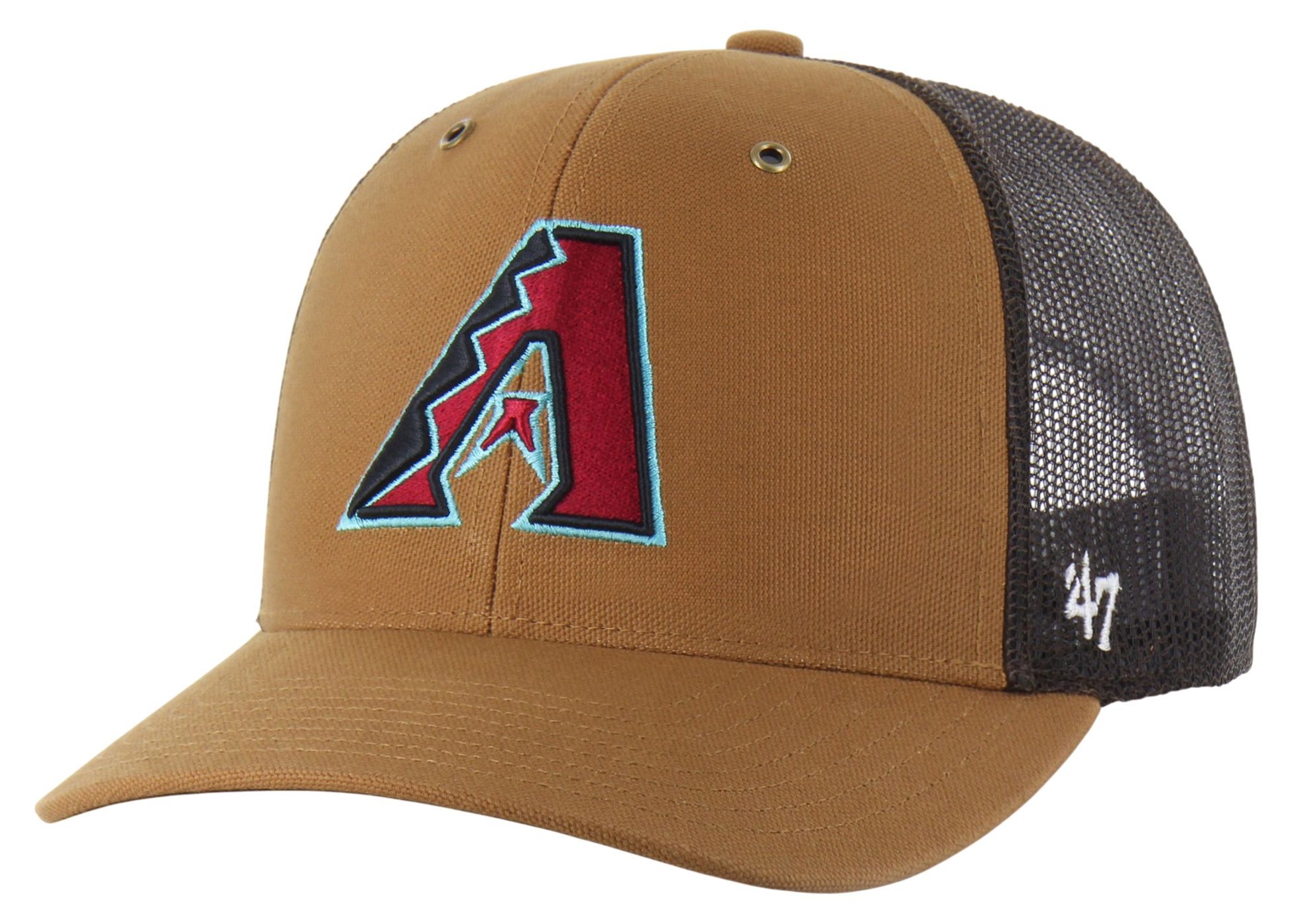 Carhartt x '47 Adult Arizona Diamondbacks Brown Adjustable Trucker