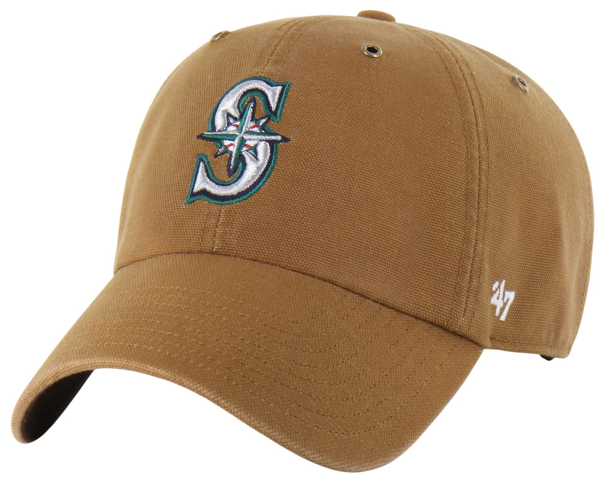 Carhartt x '47 Adult Seattle Mariners Brown Clean Up Adjustable
