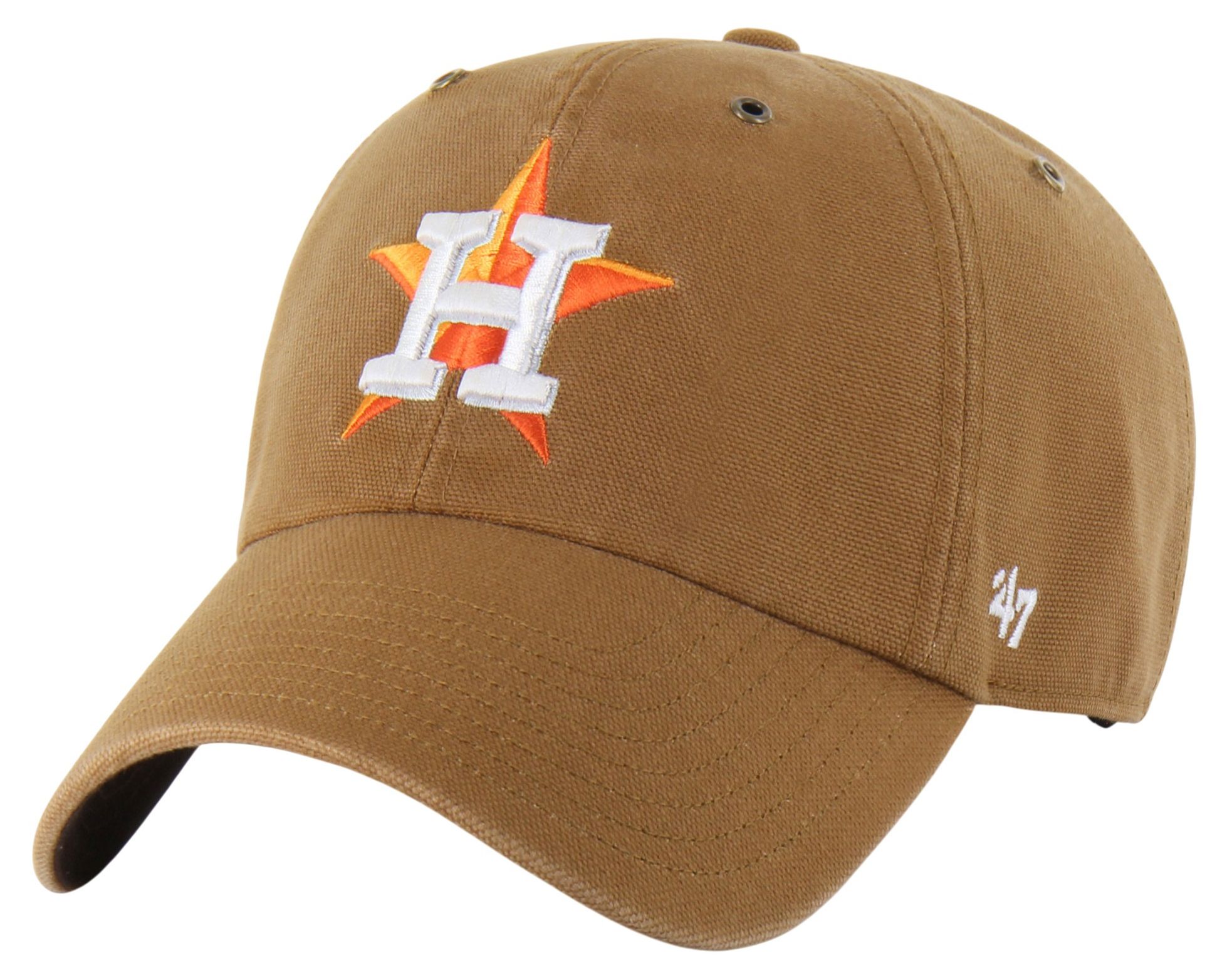 Carhartt x '47 Adult Houston Astros Brown Clean Up Adjustable Hat