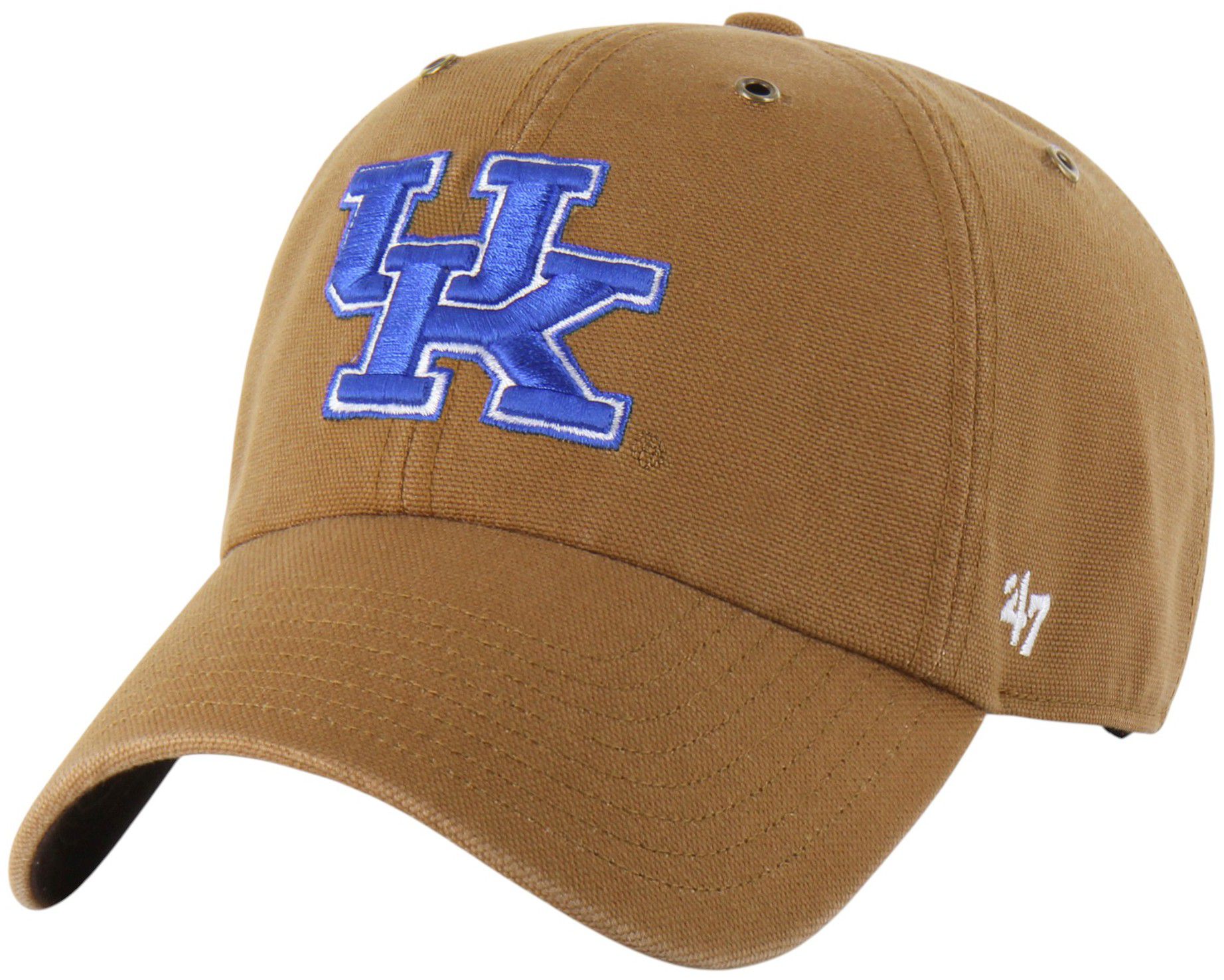 ブラウンキャップ CHRONIC HEALERS Carhartt x '47 Adult Kentucky Wildcats Brown Clean Up Adjustable