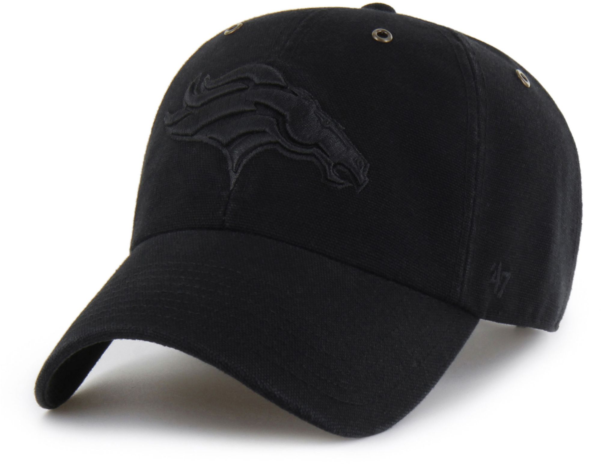 Carhartt x '47 Adult Denver Broncos Black Dyed Clean Up Adjustable