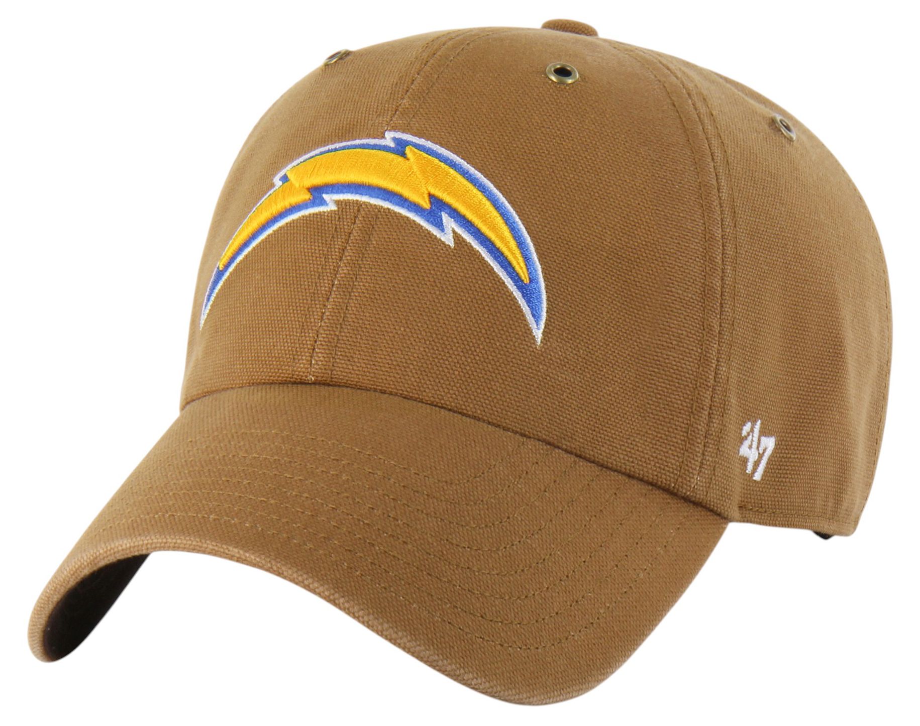 Carhartt x '47 Adult Los Angeles Chargers Clean Up Brown Dyed
