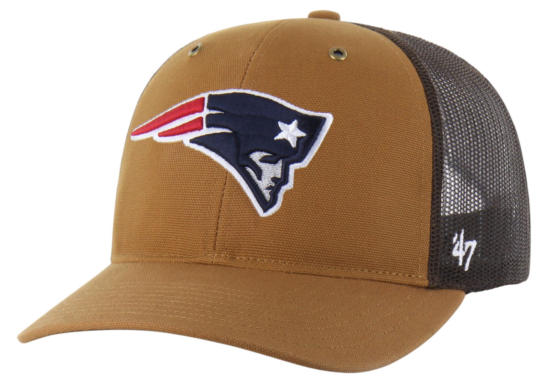 Carhartt x '47 Adult New England Patriots Brown Dyed Adjustable
