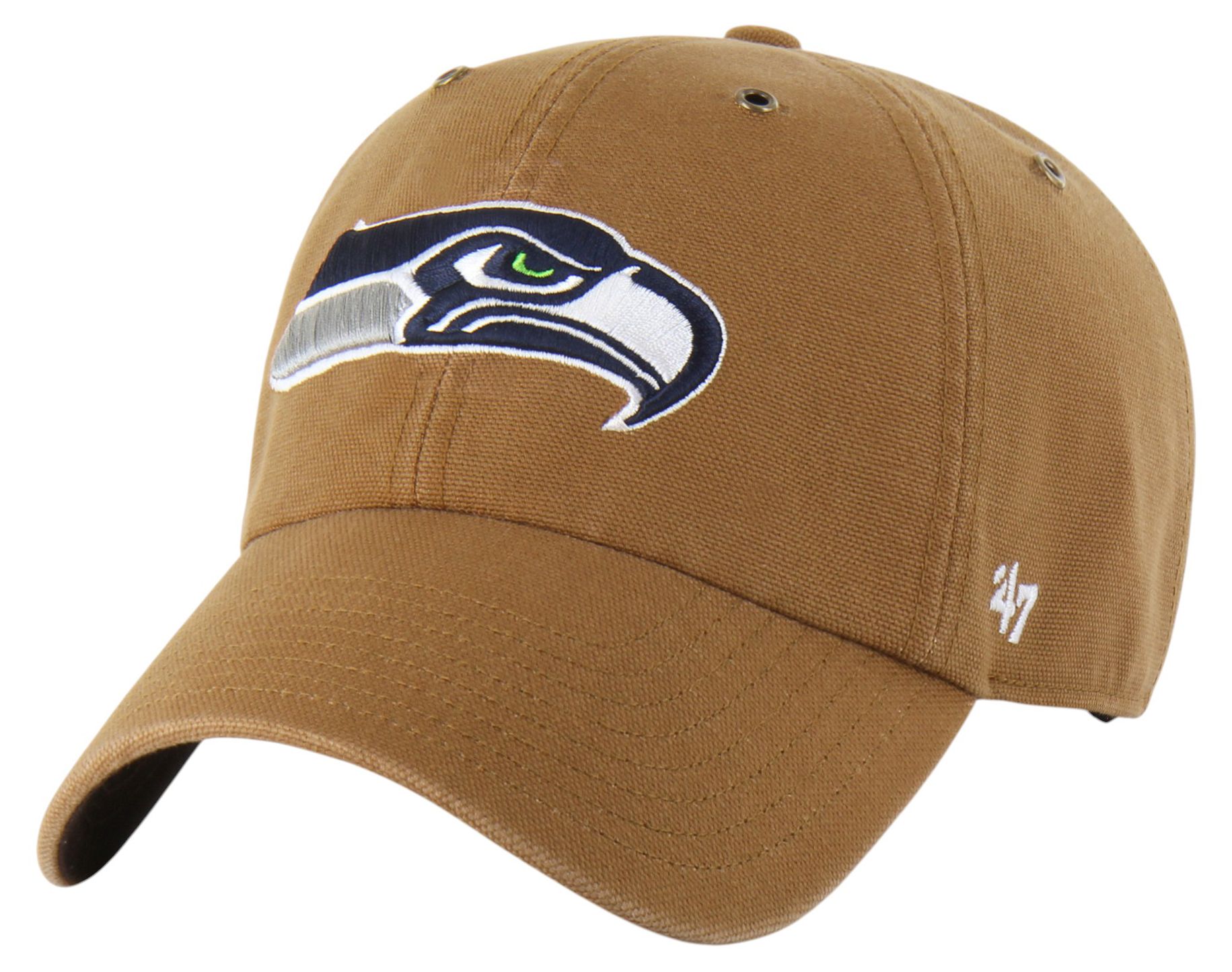 Carhartt x '47 Adult Seattle Seahawks Clean Up Brown Dyed