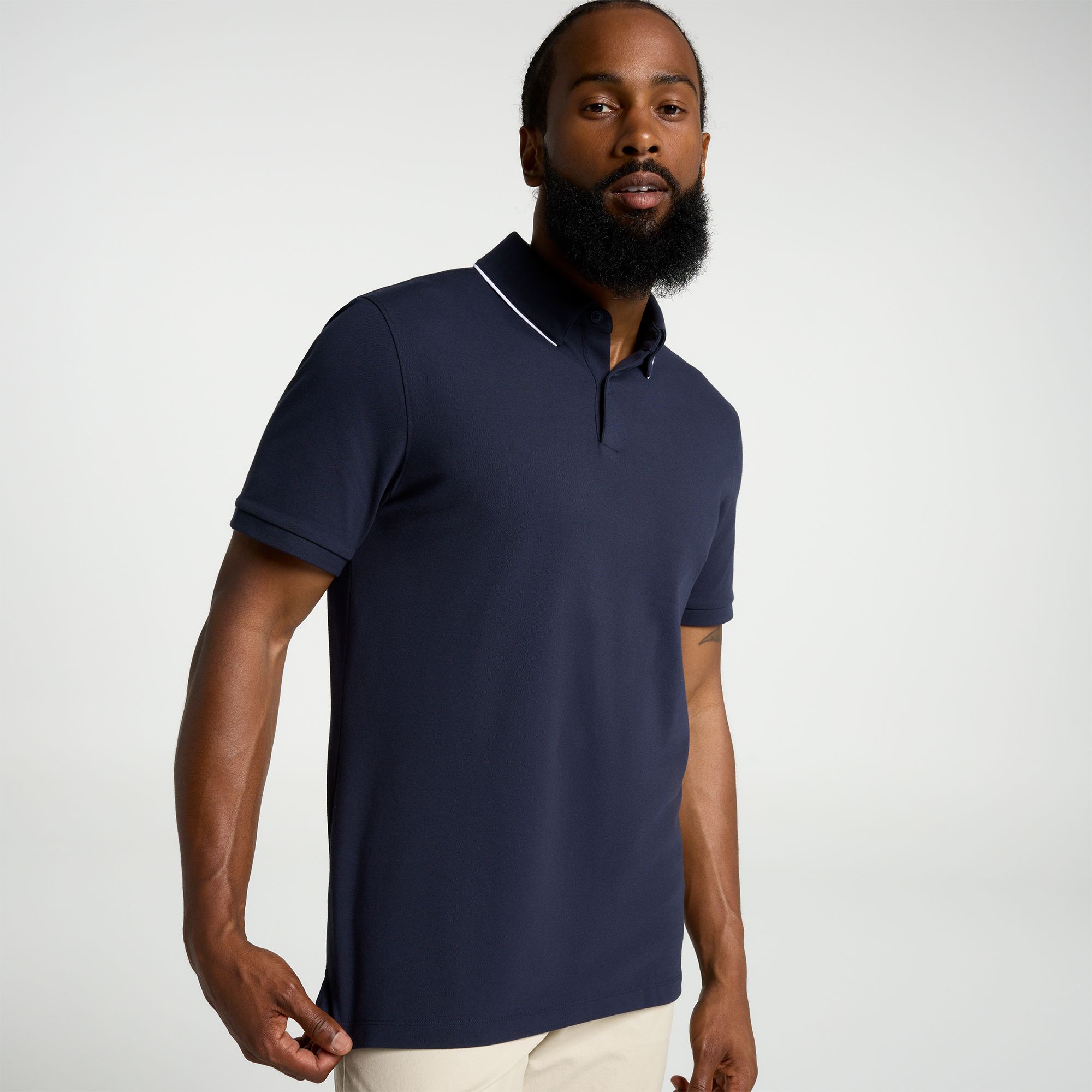 VRST Men's Short Sleeve Piping Club Polo | Dick's Sporting Goods