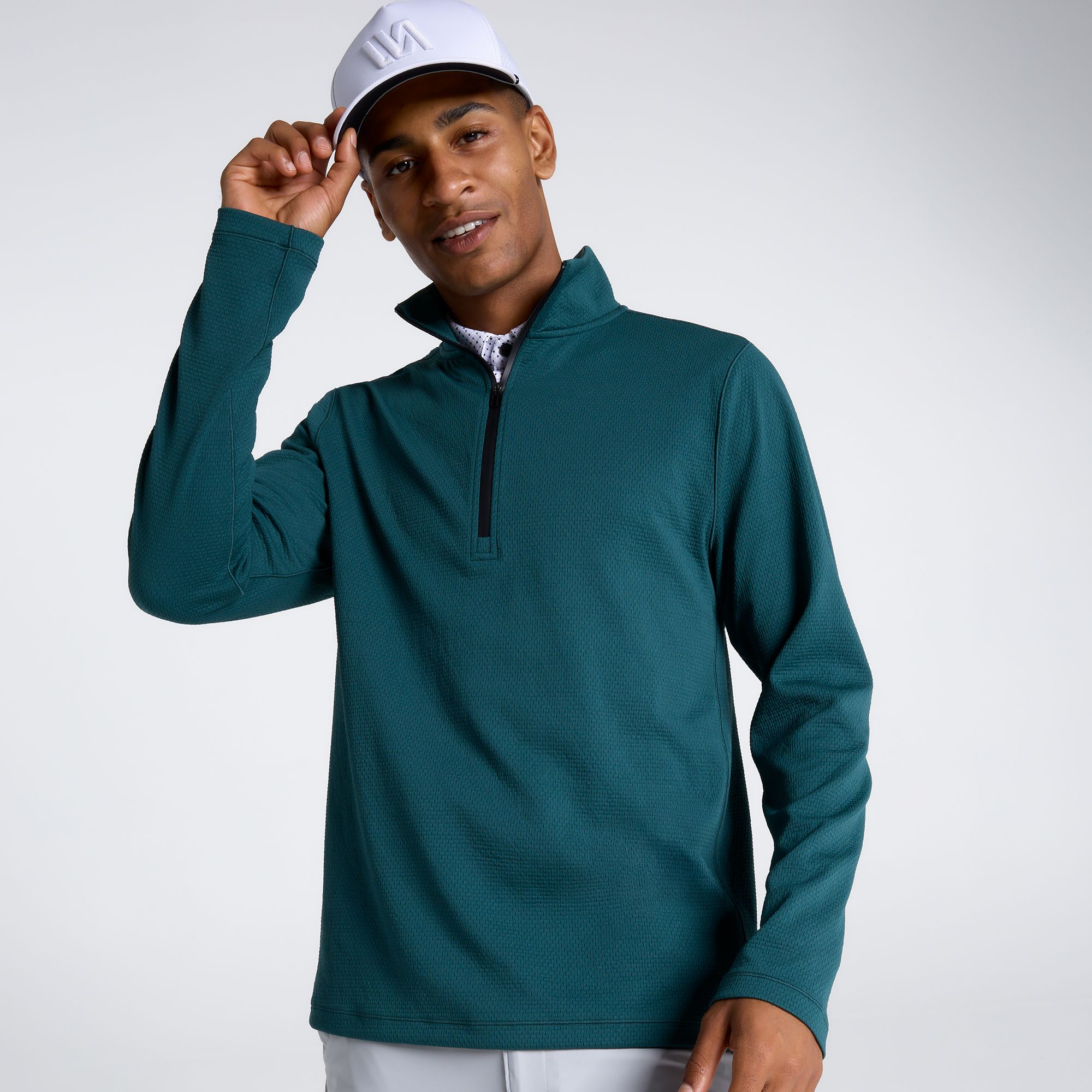 VRST Men's Element Textured 1/4 Zip Golf Pullover | Golf Galaxy