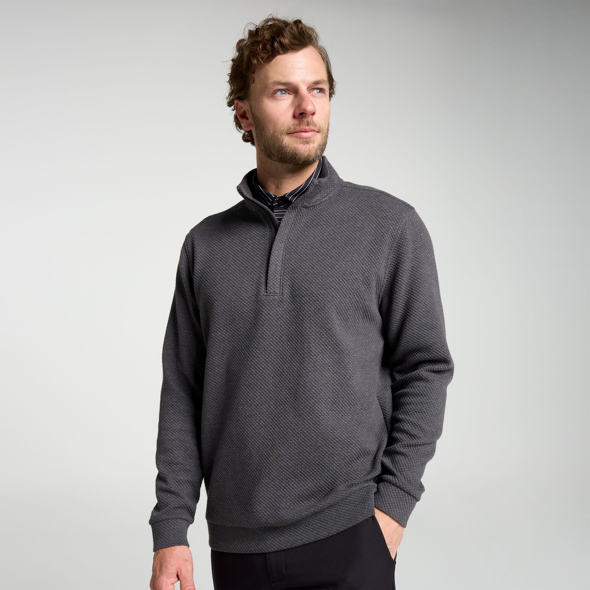 FablicMix Halfzip CLUBHAUS　