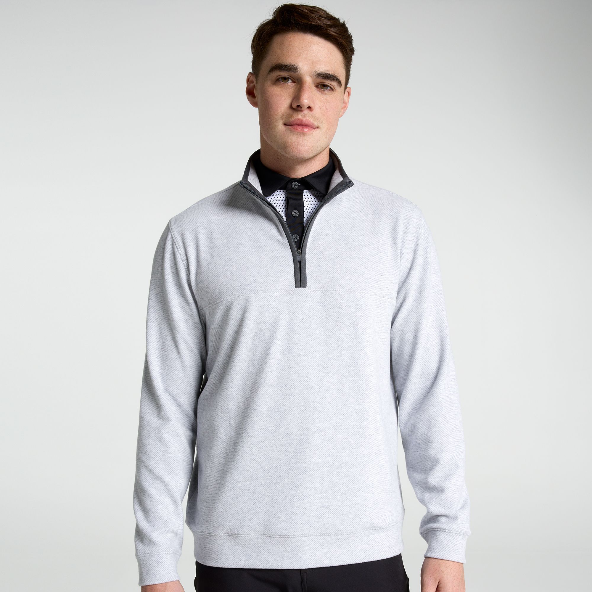 Walter Hagen Men's Performance 11 Twill 1/4 Zip Golf Pullover