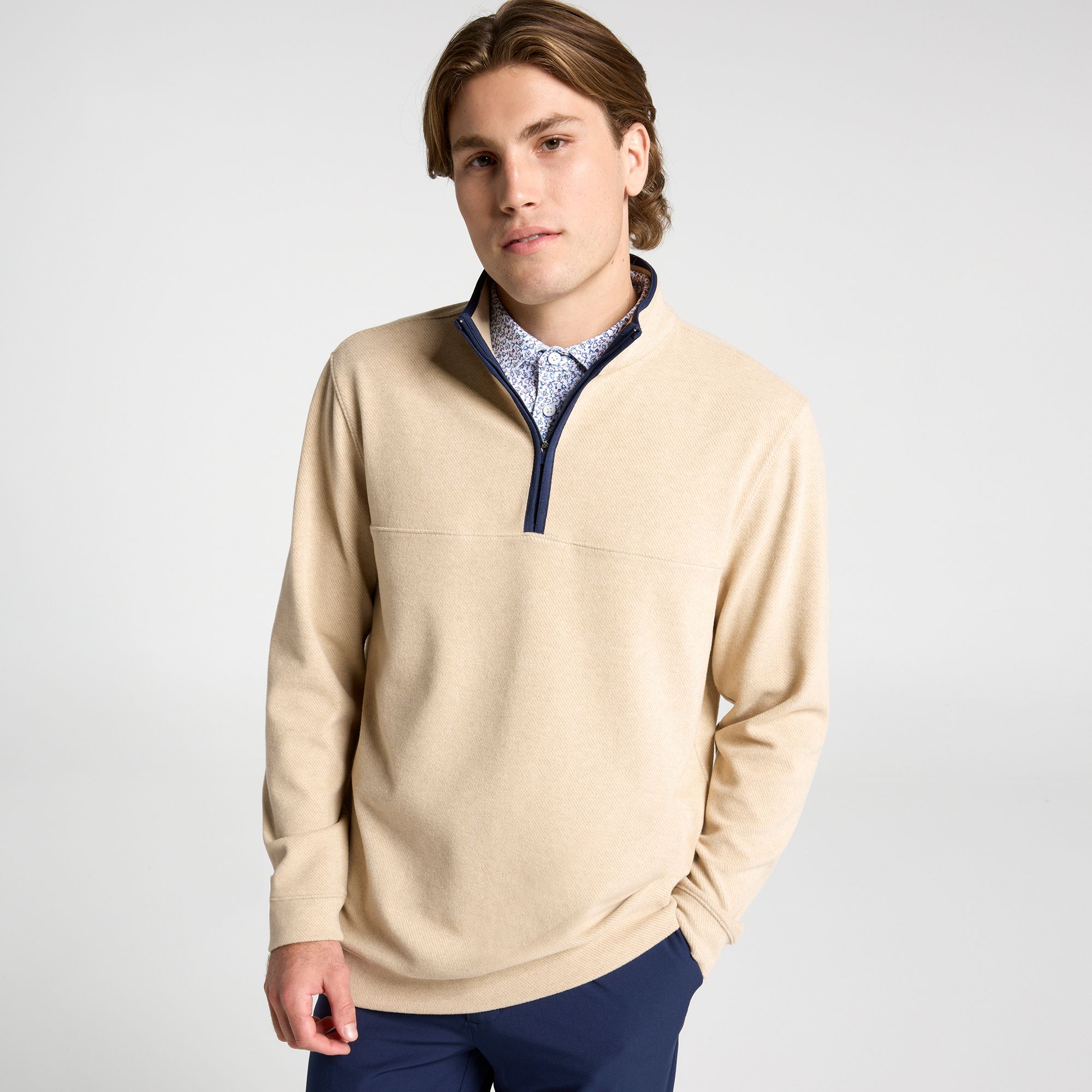 Walter Hagen Men's Performance 11 Twill 1/4 Zip Golf Pullover