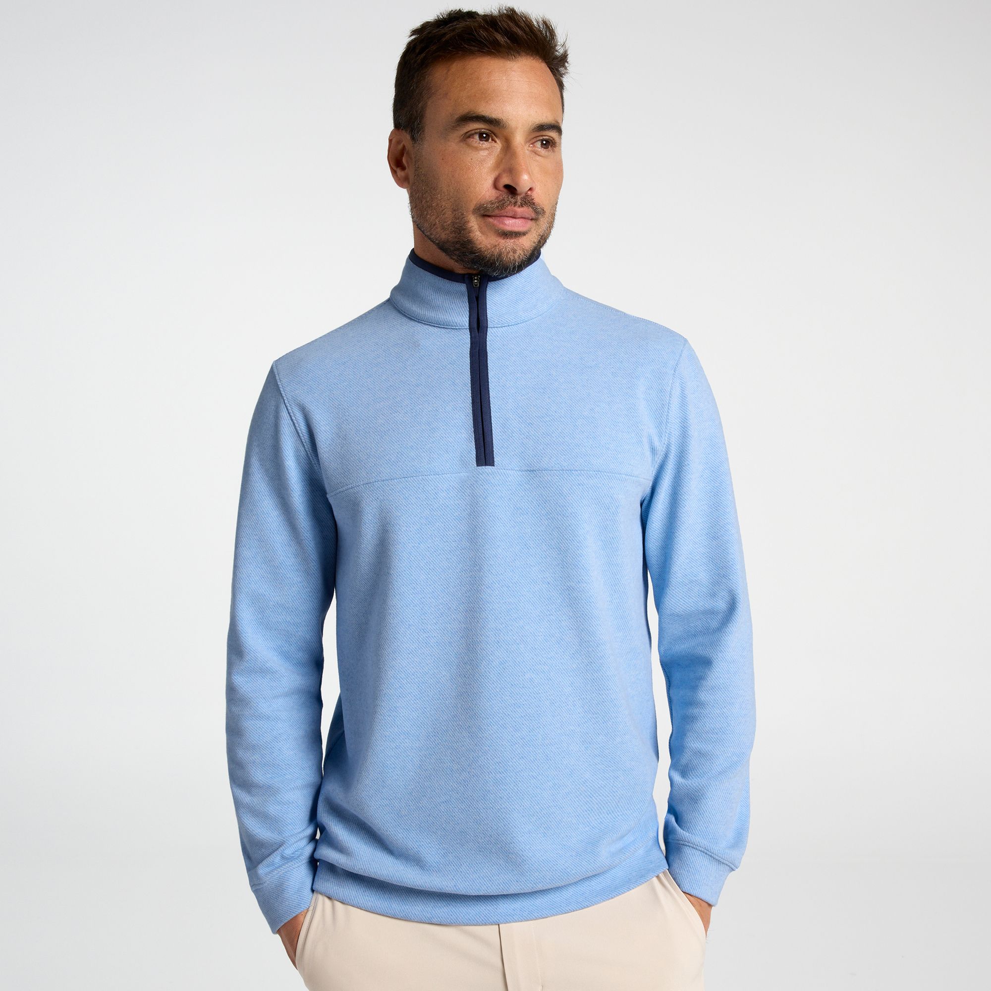 Walter Hagen Men's Performance 11 Twill 1/4 Zip Golf Pullover