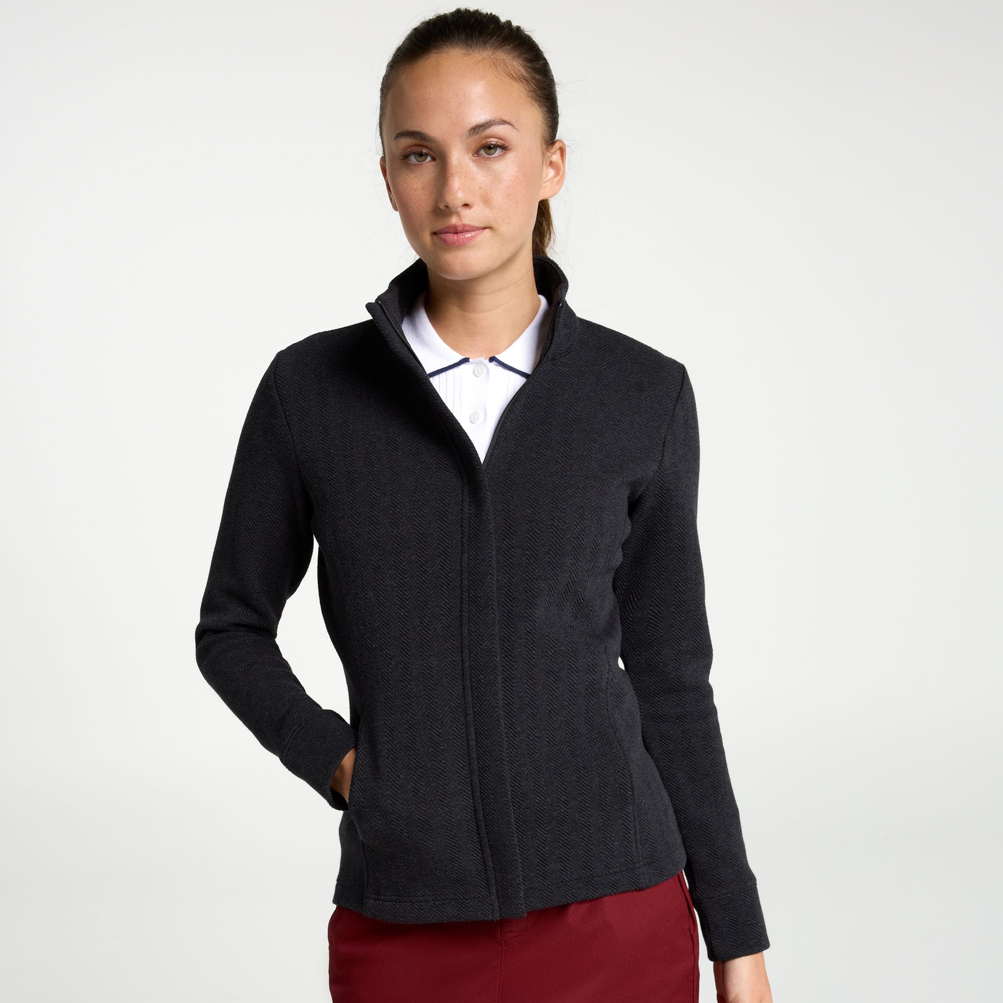 Walter Hagen Women's Clubhouse Full Zip Golf Jacket | Golf Galaxy
