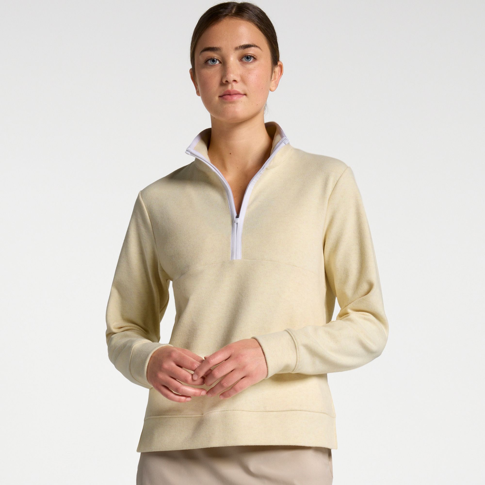 Walter Hagen Women's Performance 11 Lightweight Brushed 1/4 Zip