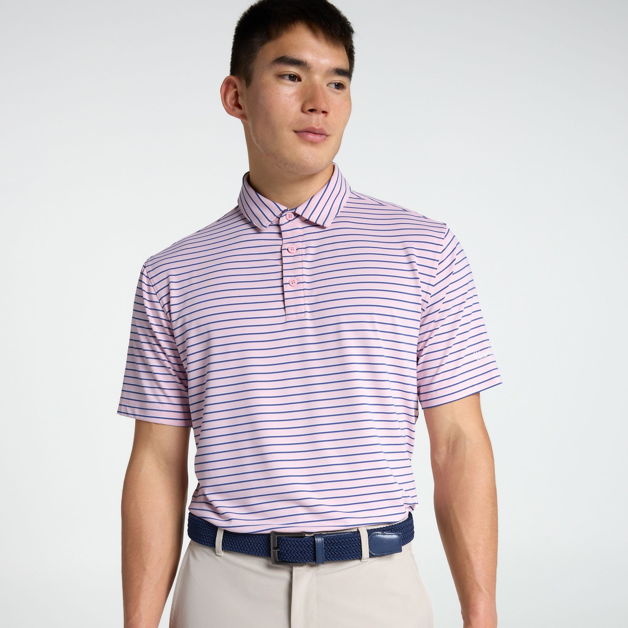 Walter Hagen Men's Performance 11 Classic Tri-Stripe Golf Polo