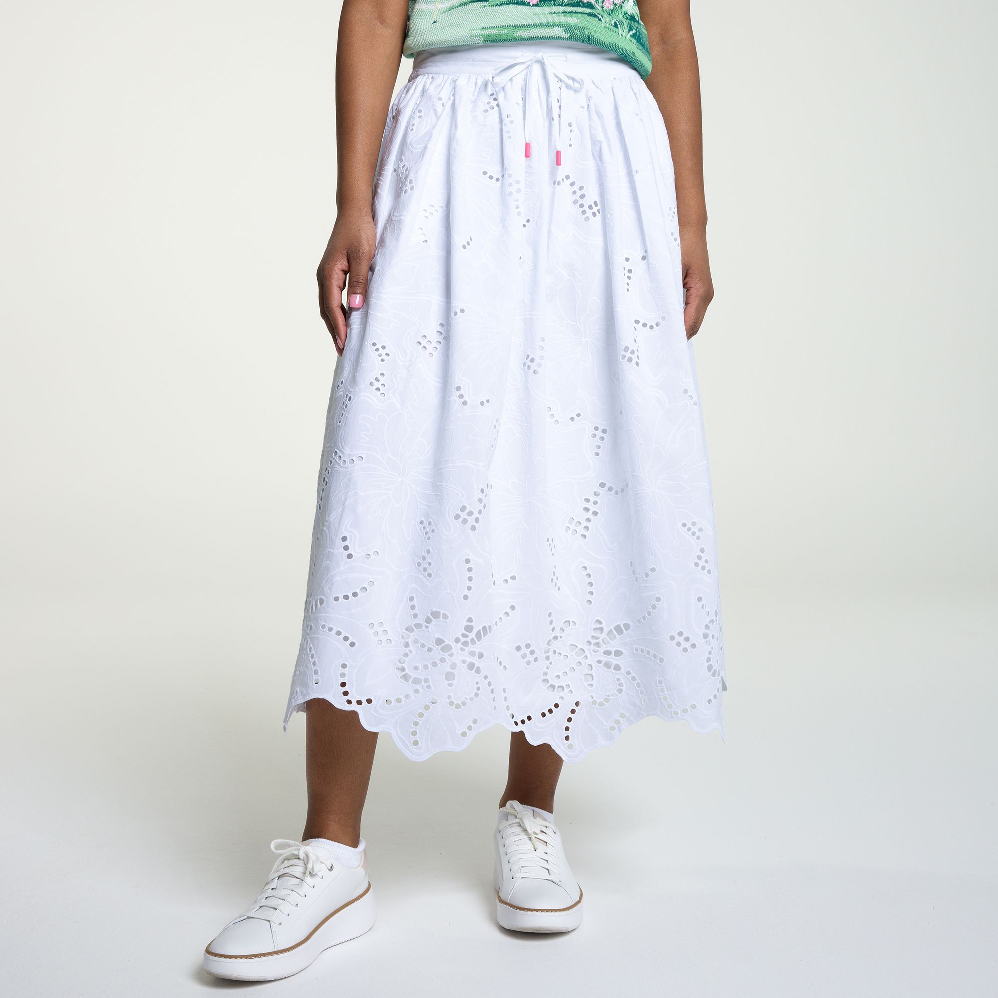 Walter Hagen Women's Clubhouse Eyelet Midi Skirt | Golf Galaxy