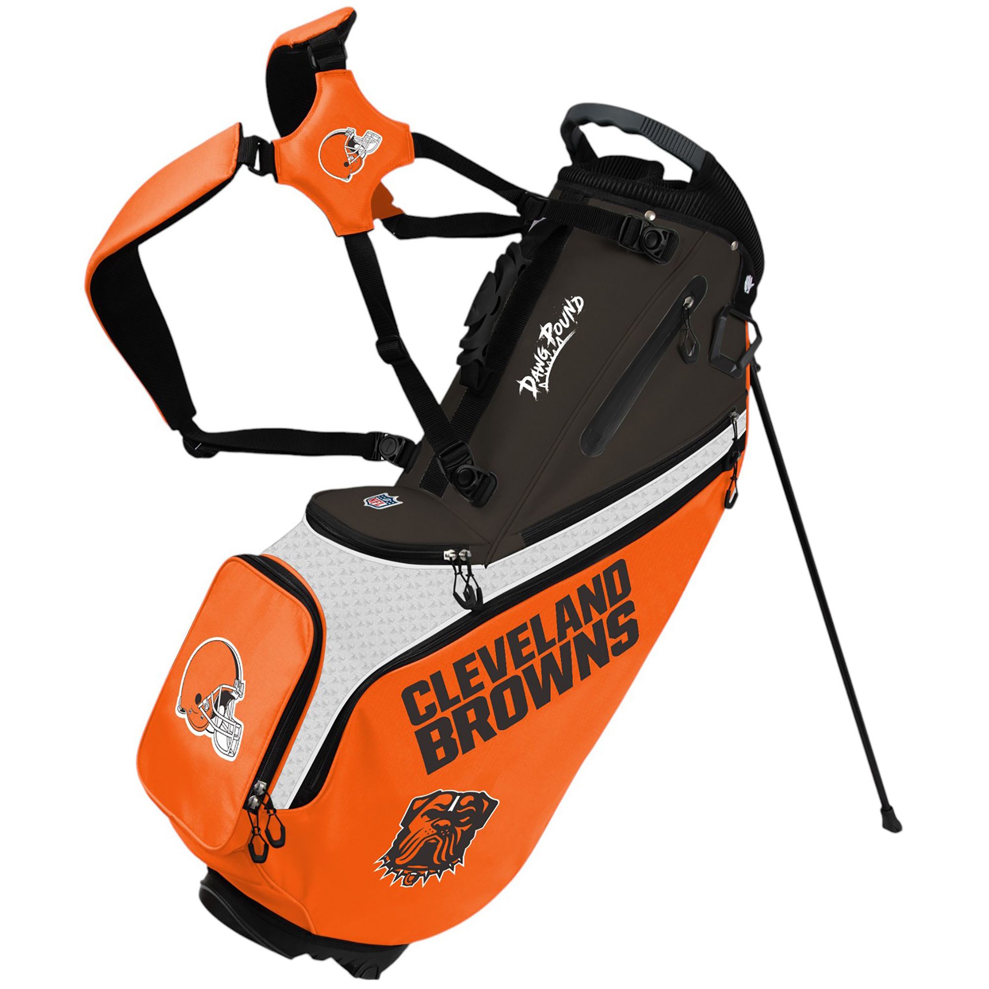 WinCraft Cleveland Browns Back Nine Stand Bag | Golf Galaxy