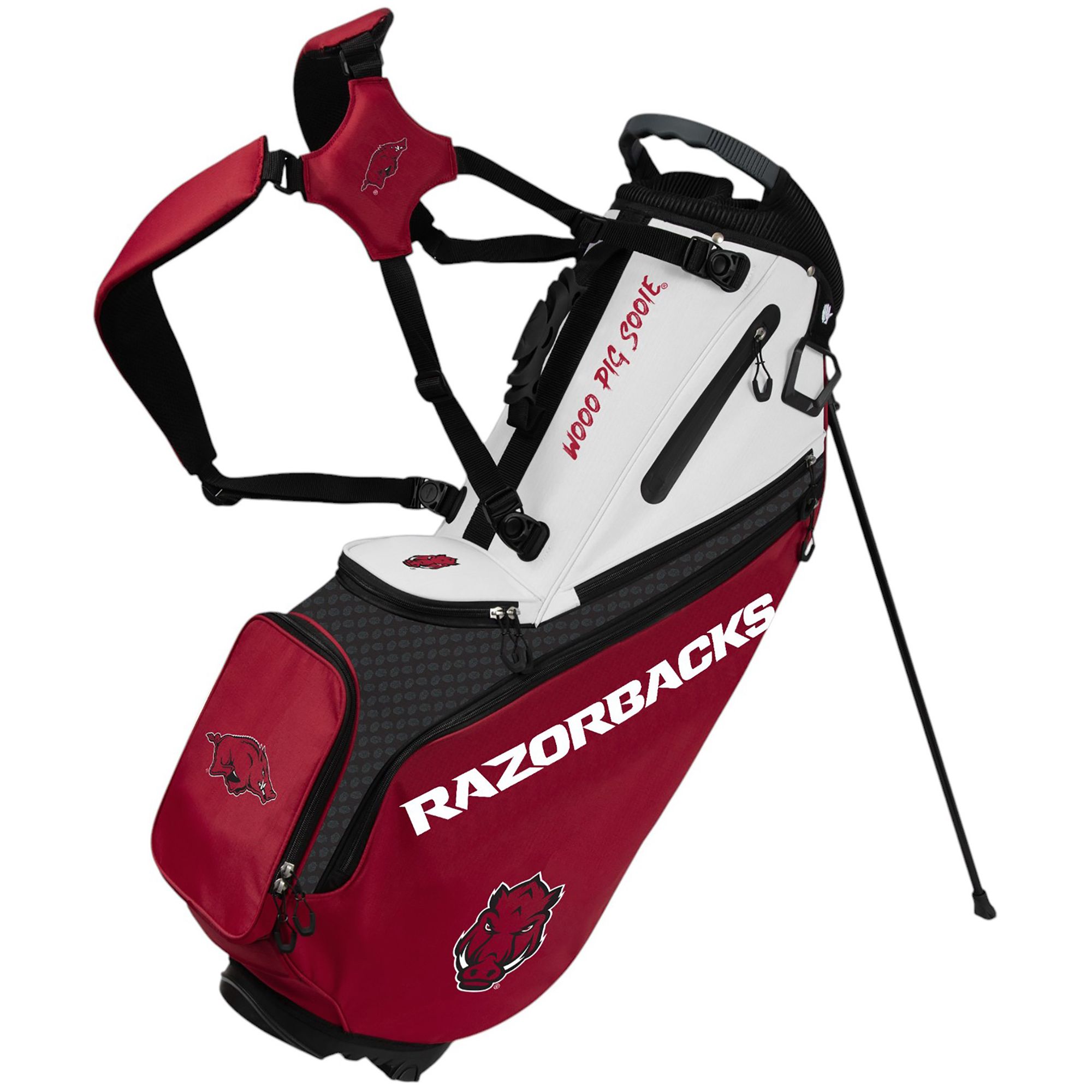 WinCraft Arkansas Razorbacks Back Nine Stand Bag | Golf Galaxy