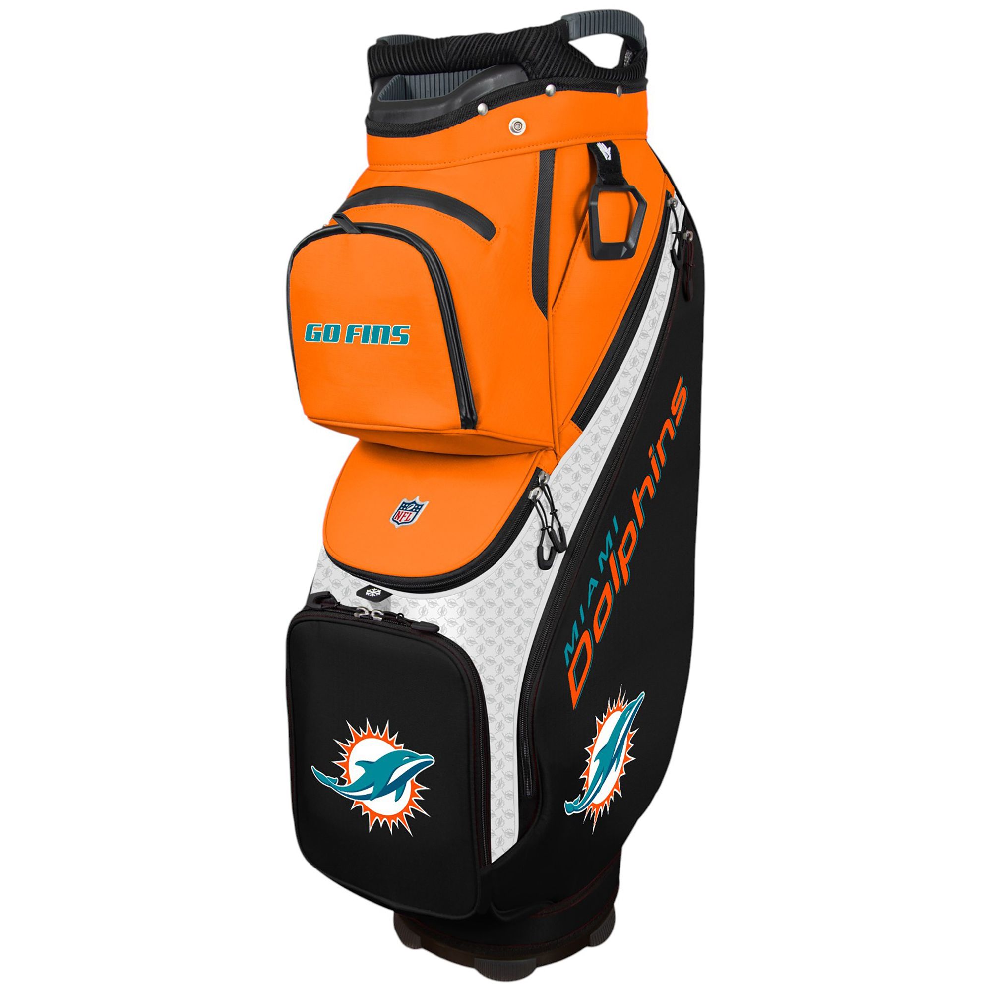 #FR2 GOLF シューズ収納ケース WIND AND SEA RCC WinCraft Miami Dolphins The Clubhouse Cooler Cart Bag | Dick's
