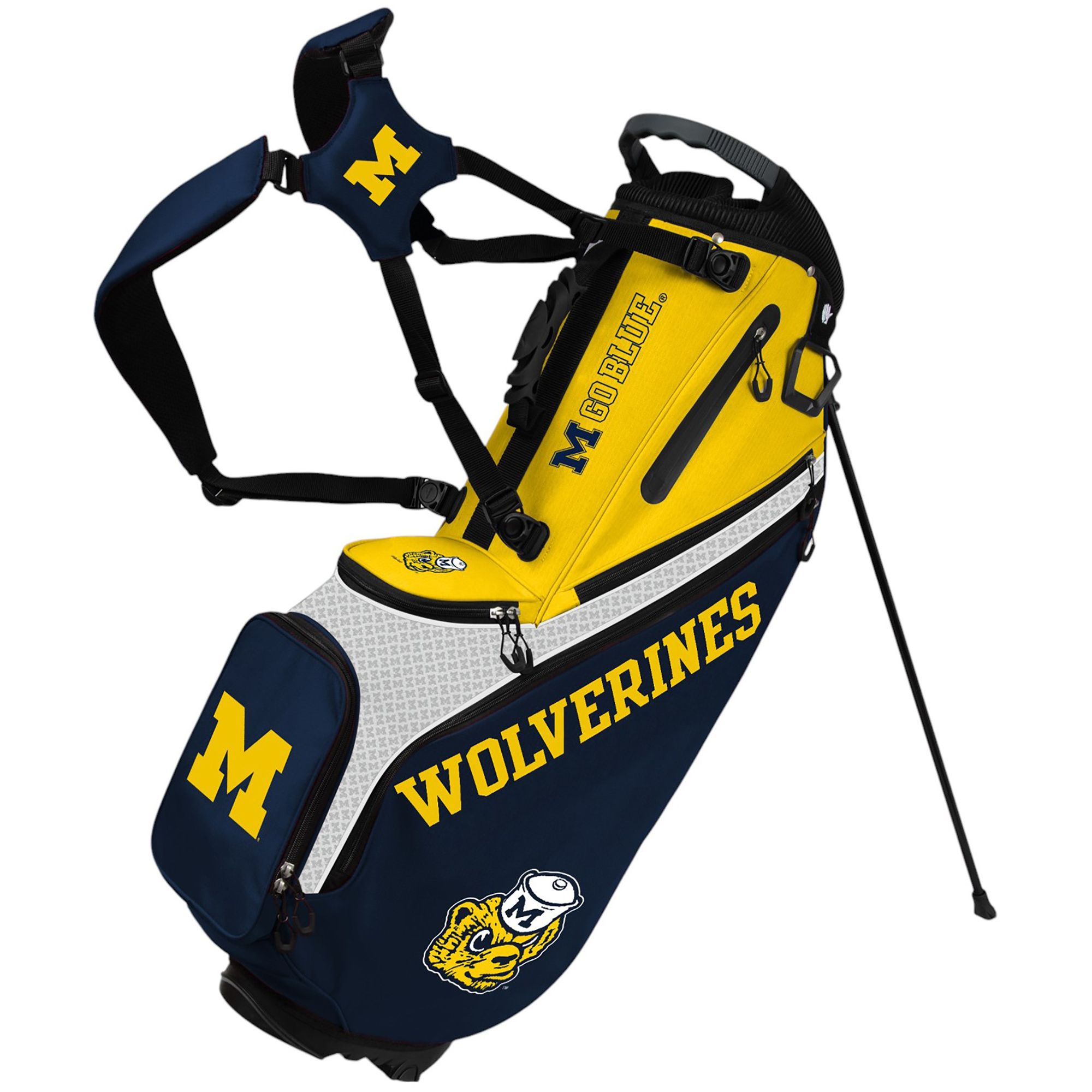 WinCraft Michigan Wolverines Back Nine Stand Bag | Dick's Sporting