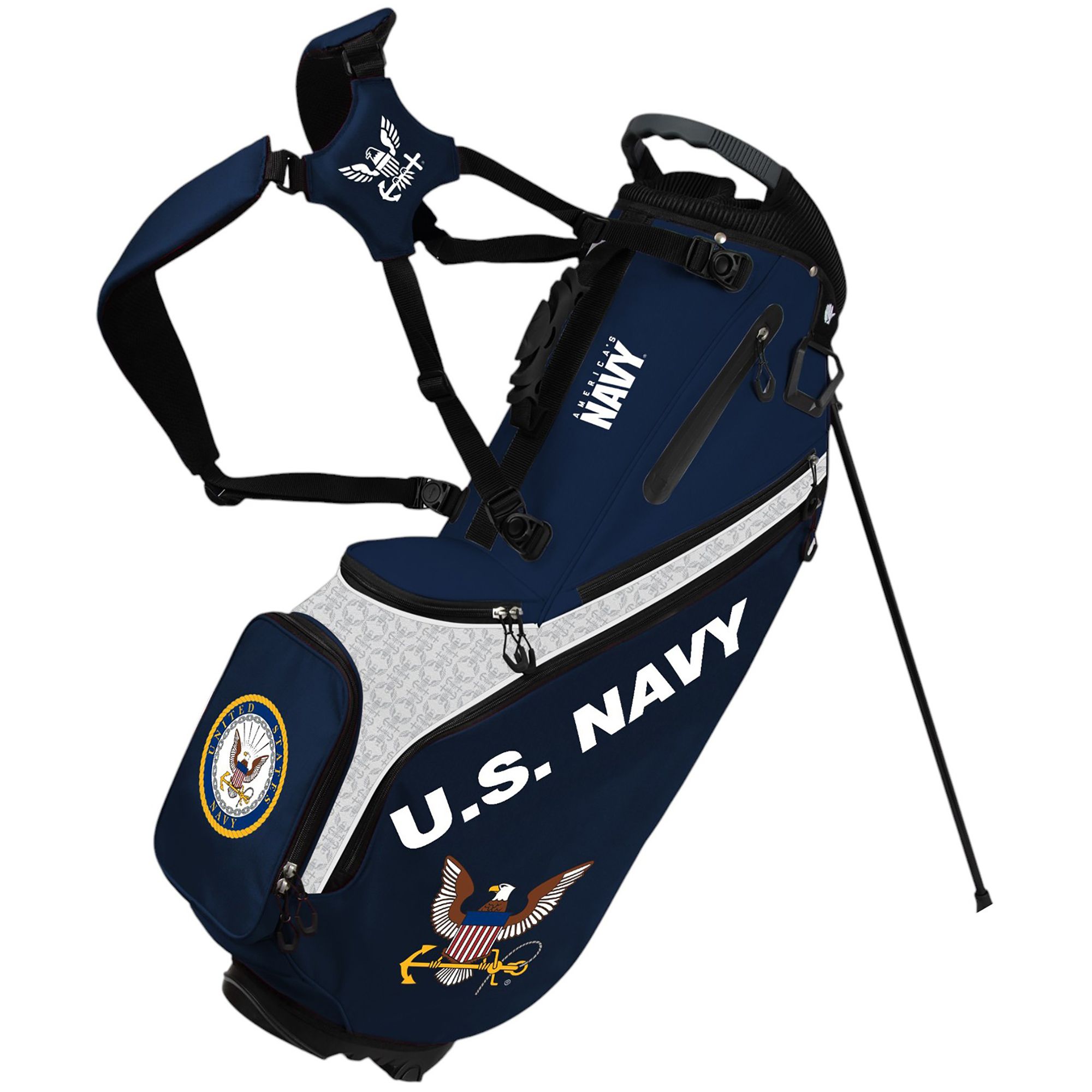 WinCraft Navy Back Nine Stand Bag | Golf Galaxy
