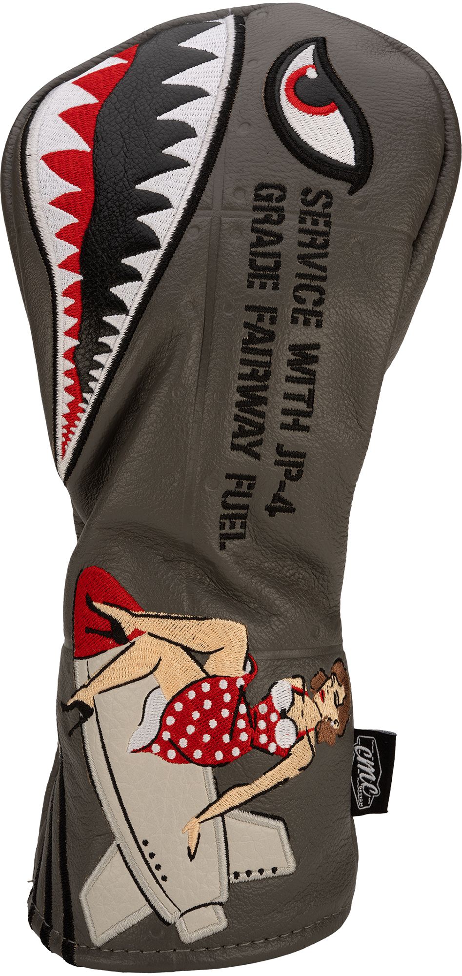 CMC Design Shark Bomber Pin Up Fairway Wood Headcover | Golf Galaxy