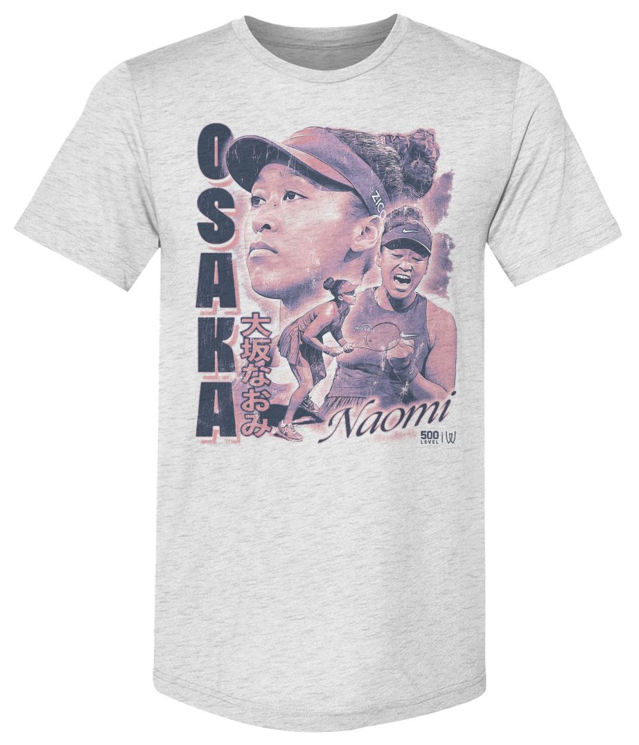 500 LEVEL Men's Naomi Osaka White Vintage T-Shirt | Dick's
