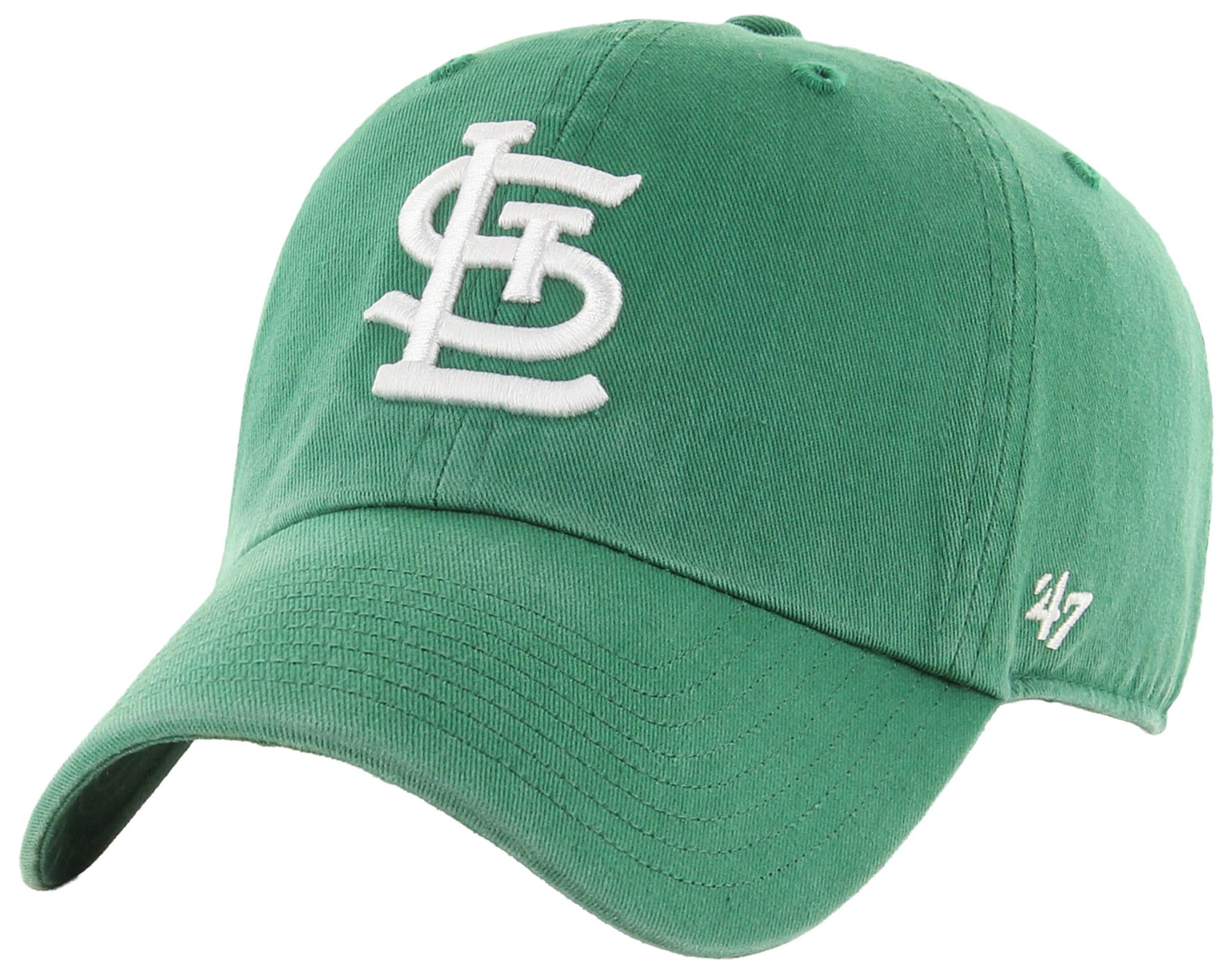 実物　American Defense 7スロット　マウントリングキャップ 47 Adult St. Louis Cardinals Green Clean Up Adjustable Hat