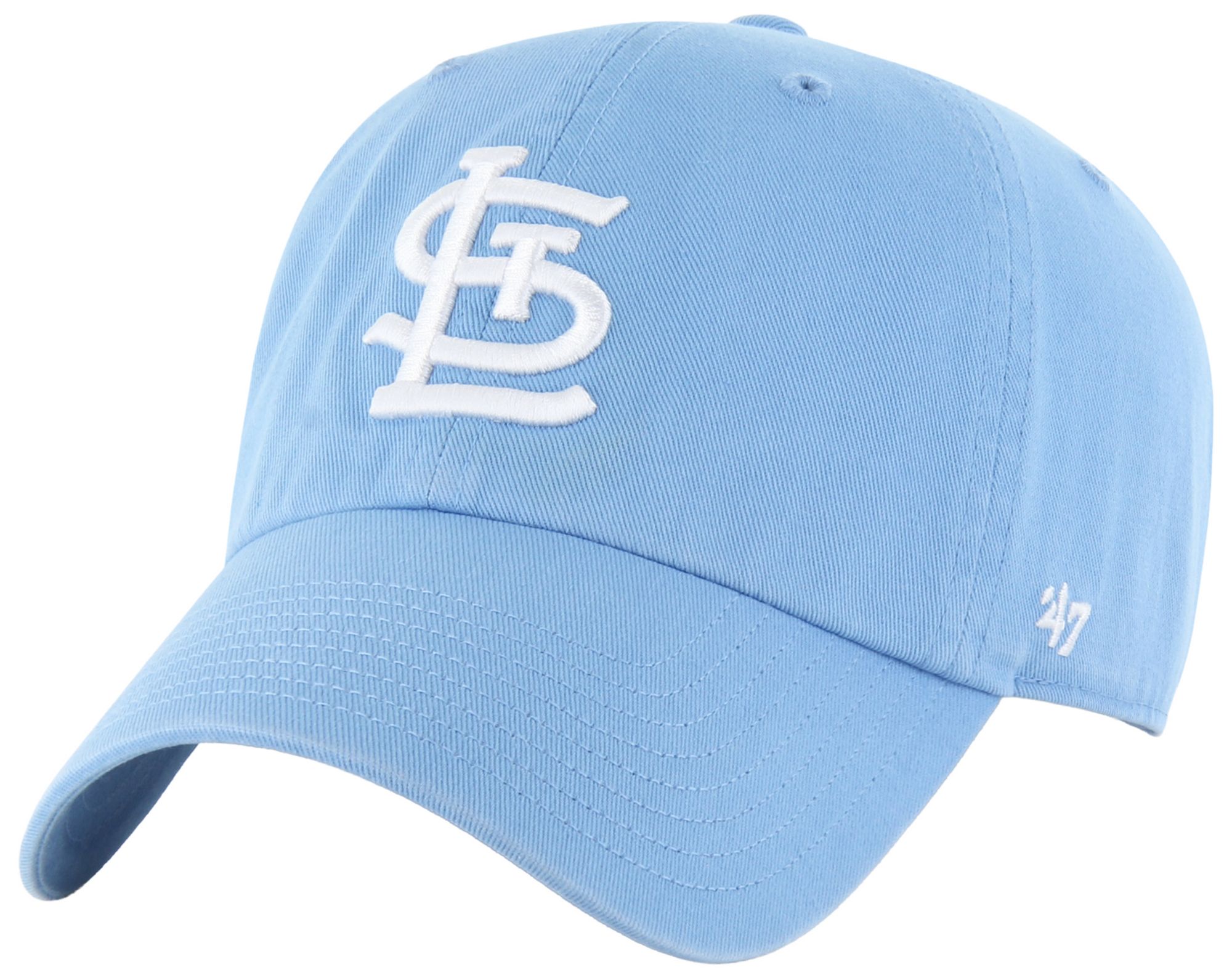 47 Adult St. Louis Cardinals Light Blue Clean Up Adjustable 