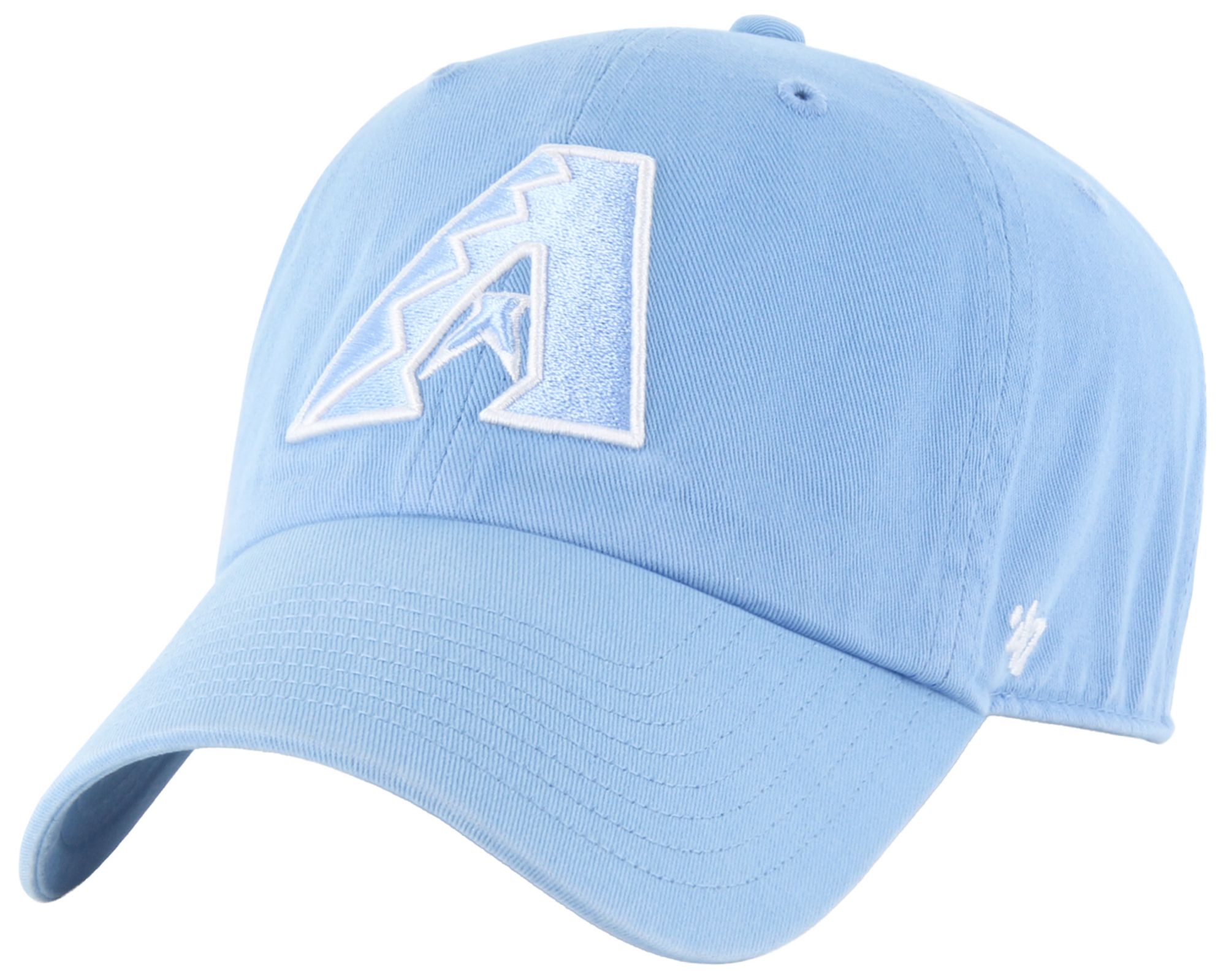 47 Adult Arizona Diamondbacks Light Blue Clean Up Adjustable Hat