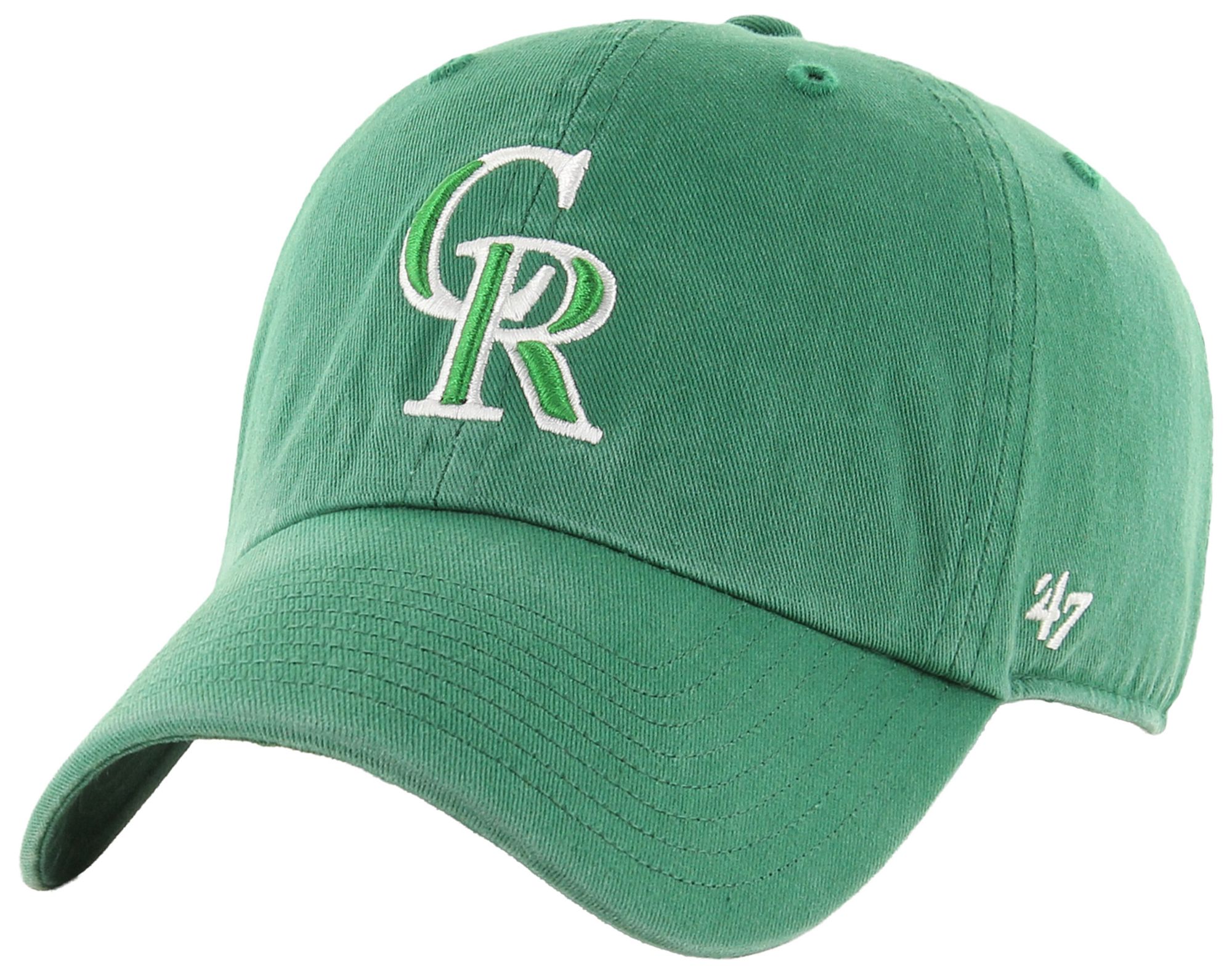 47 Adult Colorado Rockies Green Clean Up Adjustable Hat | Dick's
